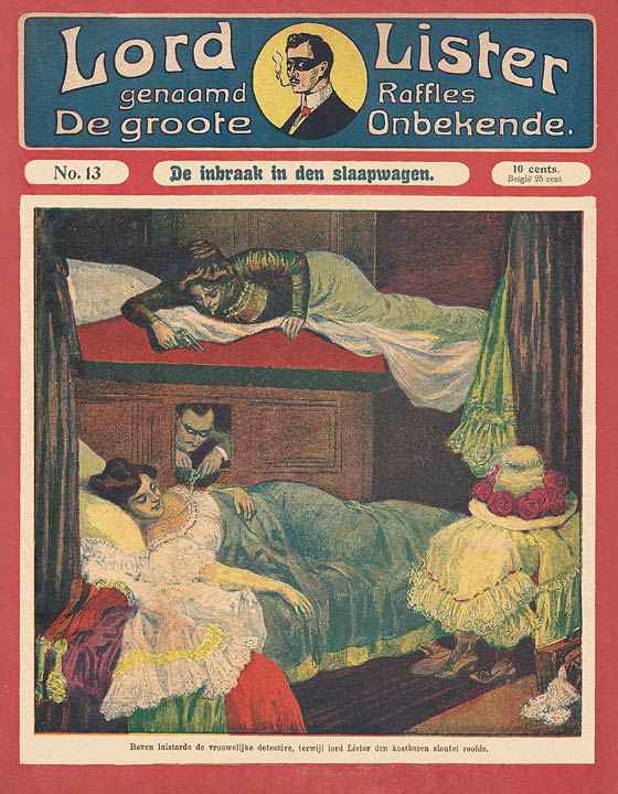 Lord Lister No. 0013: De inbraak in den slaapwagen cover