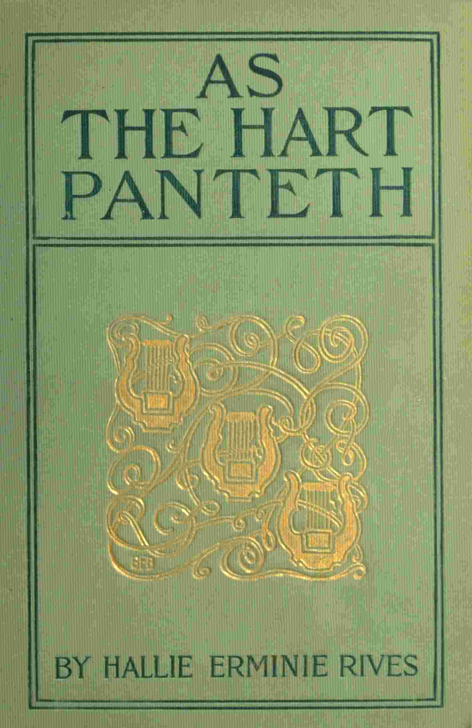 As the hart panteth cover