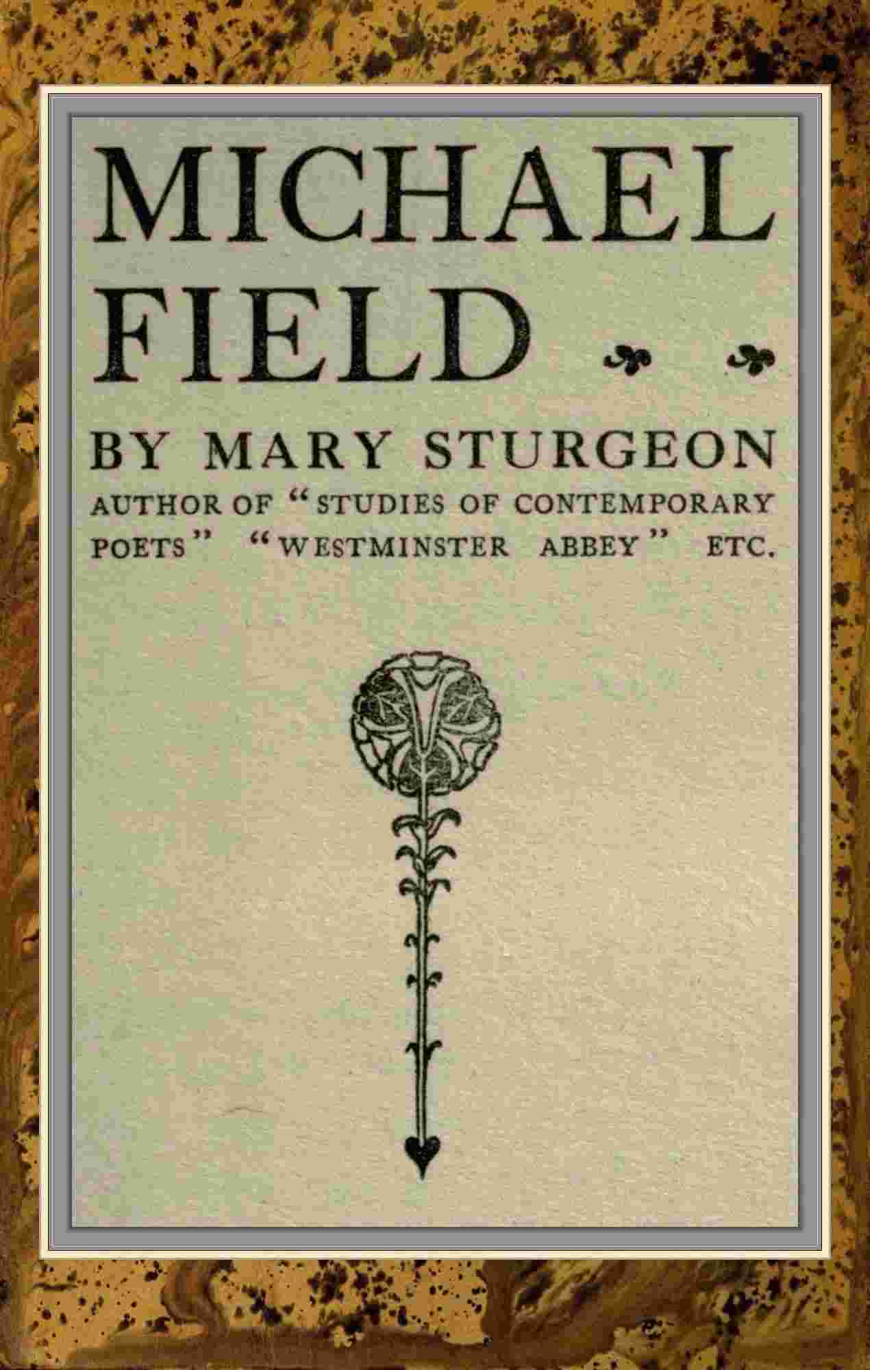 Michael Field cover