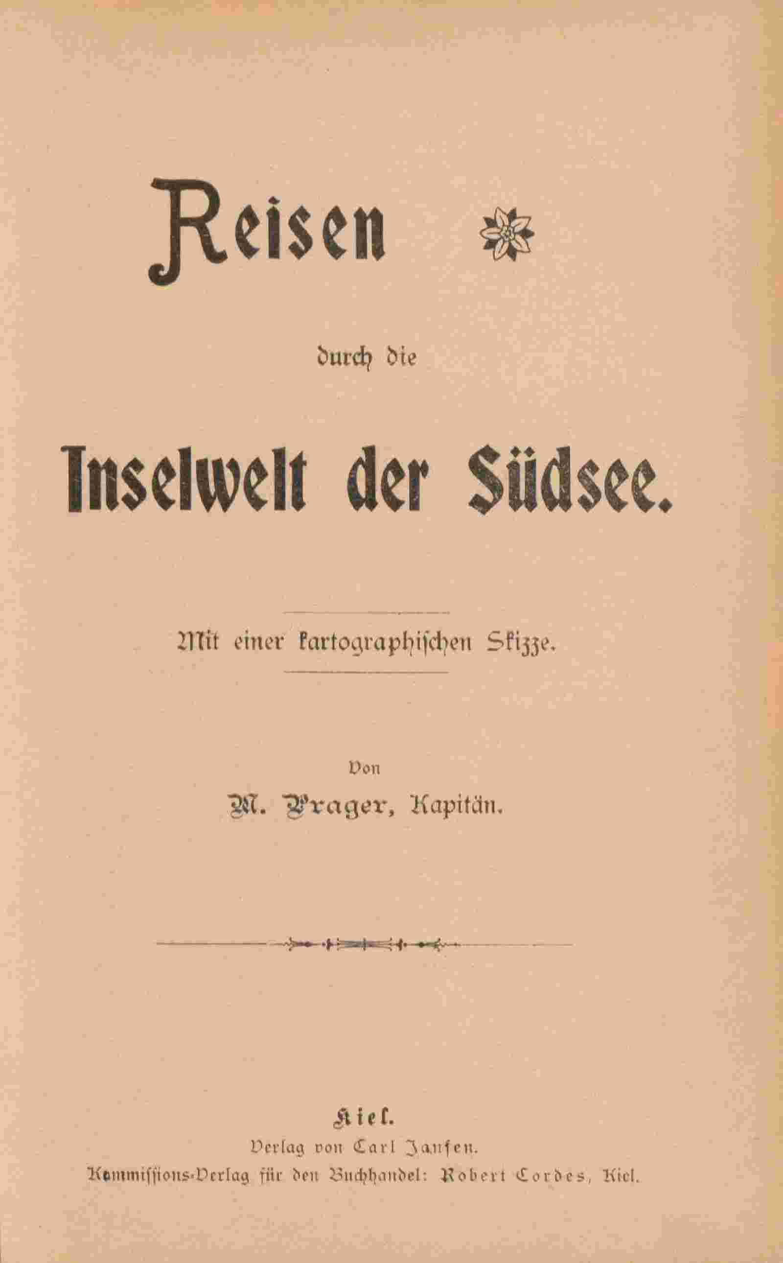 Reisen durch die Inselwelt der Südsee cover