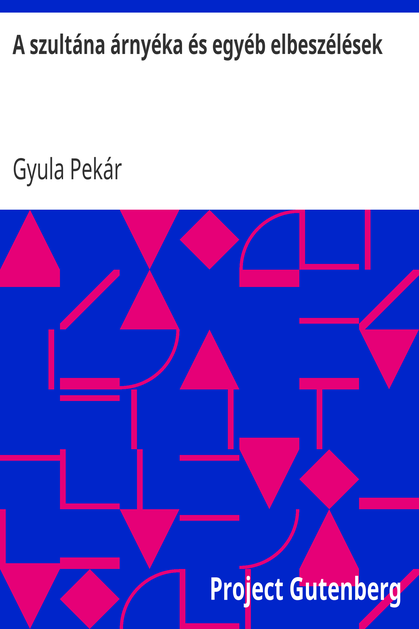 A szultána árnyéka és egyéb elbeszélések cover