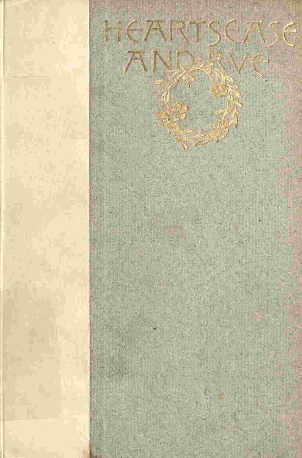 Heartsease and Rue cover