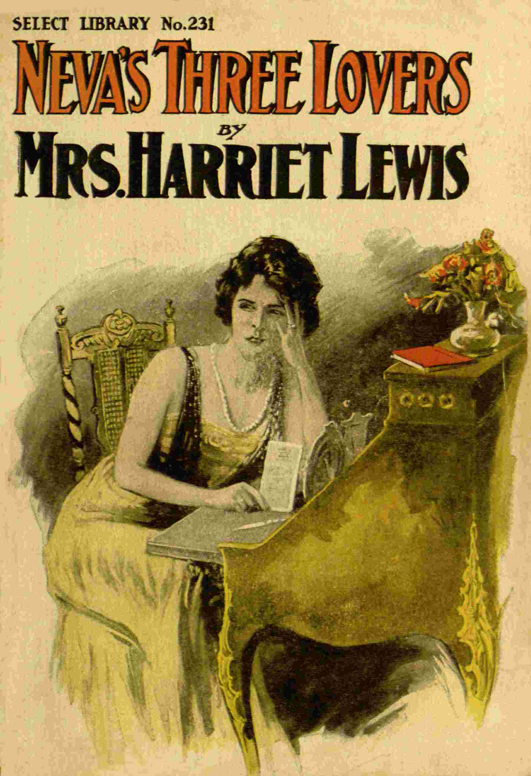 Neva's three lovers: a novel cover