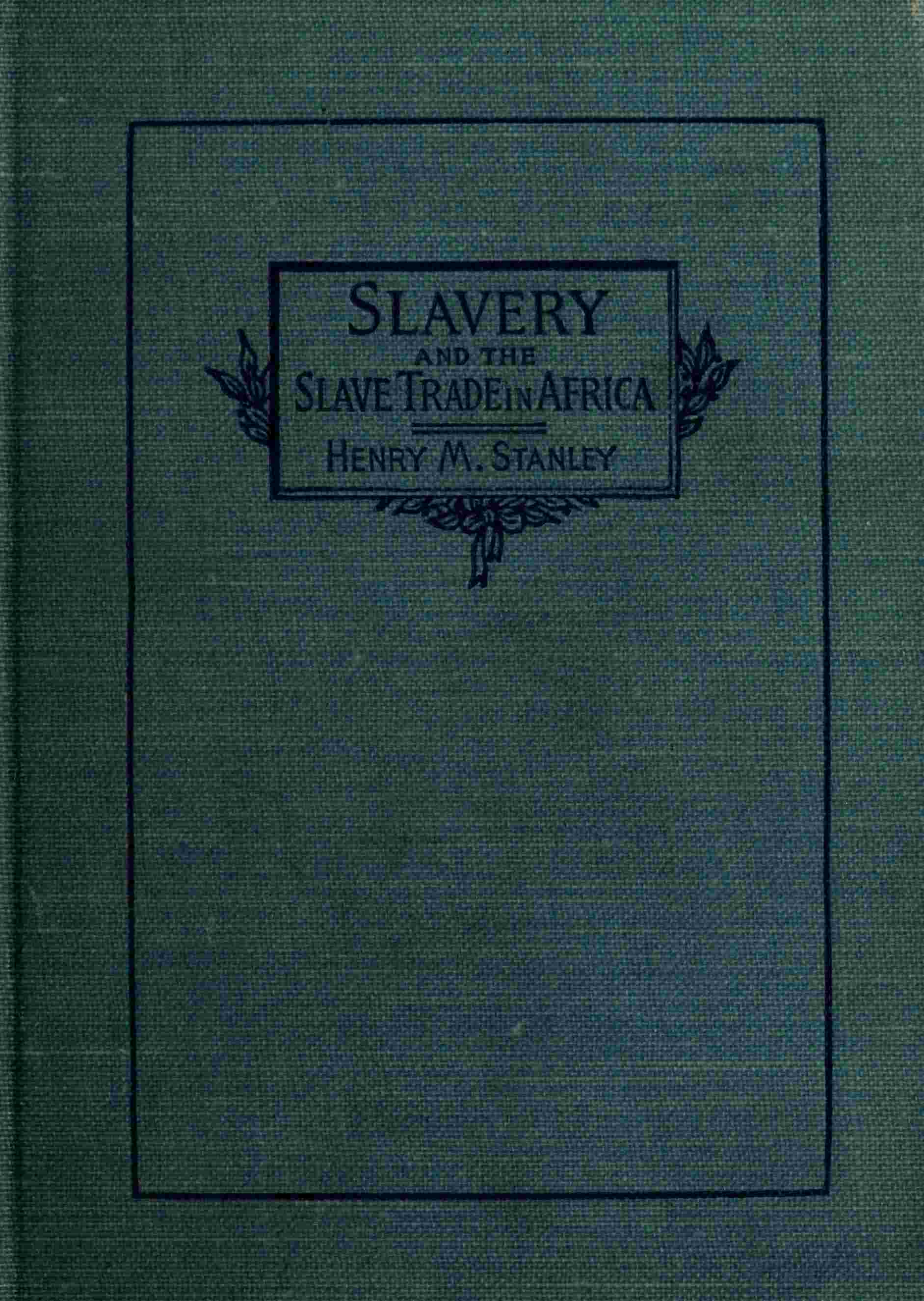 Slavery and the slave trade in Africa cover