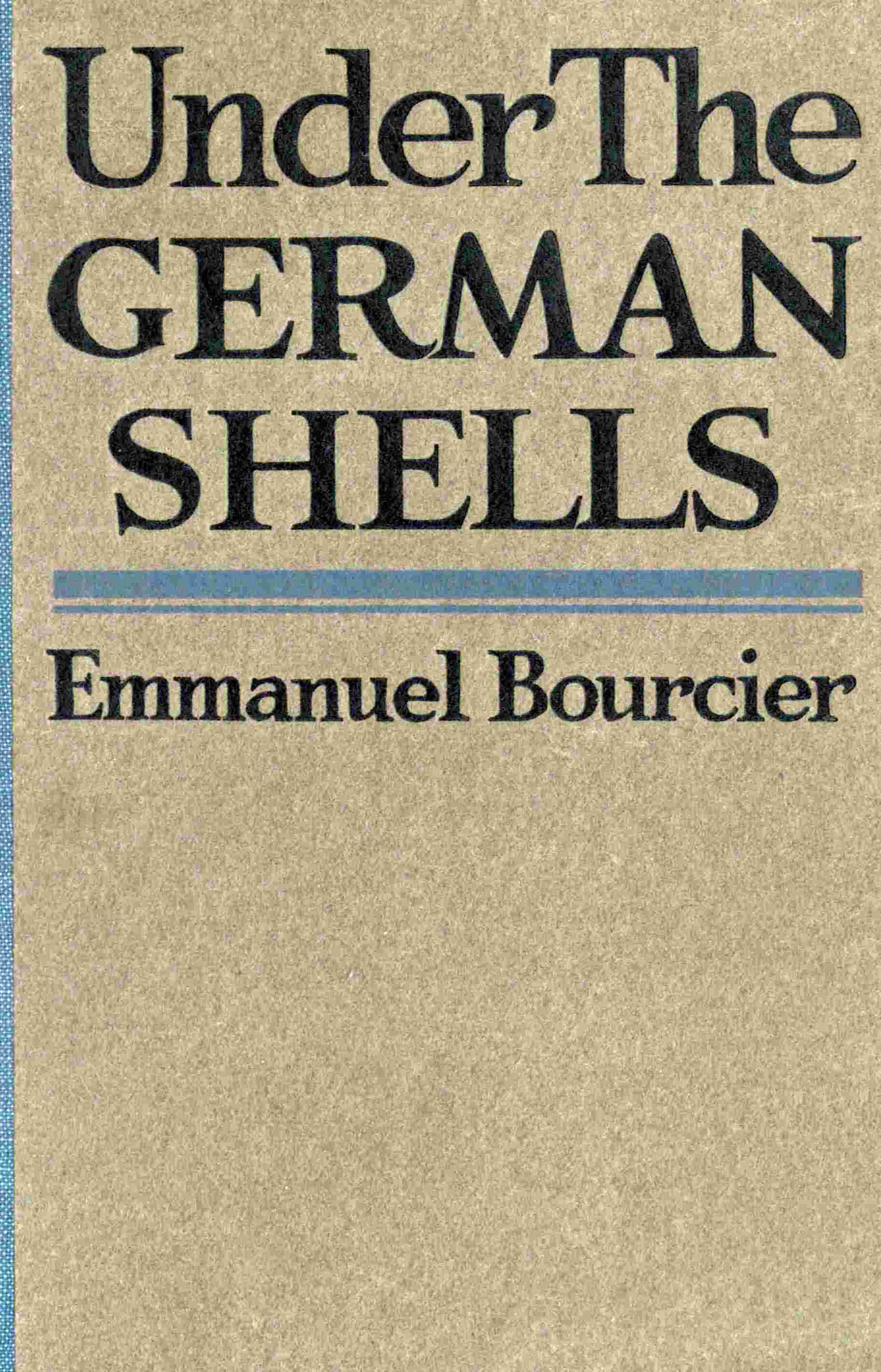 Under the German shells cover