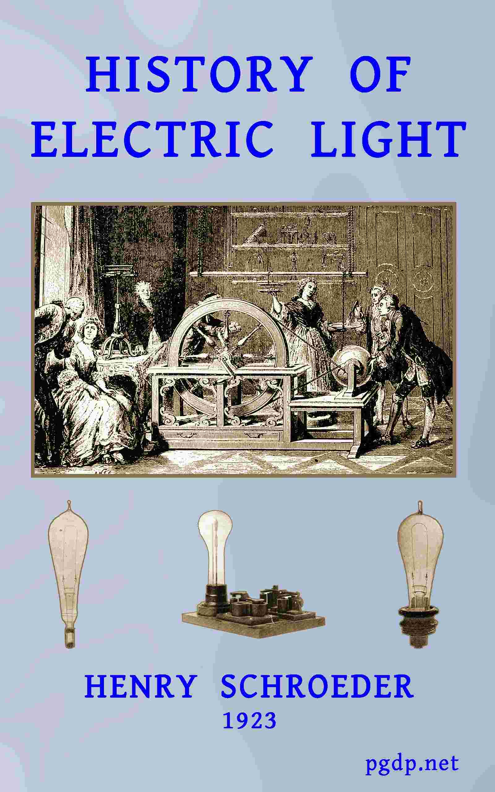 History of electric light cover