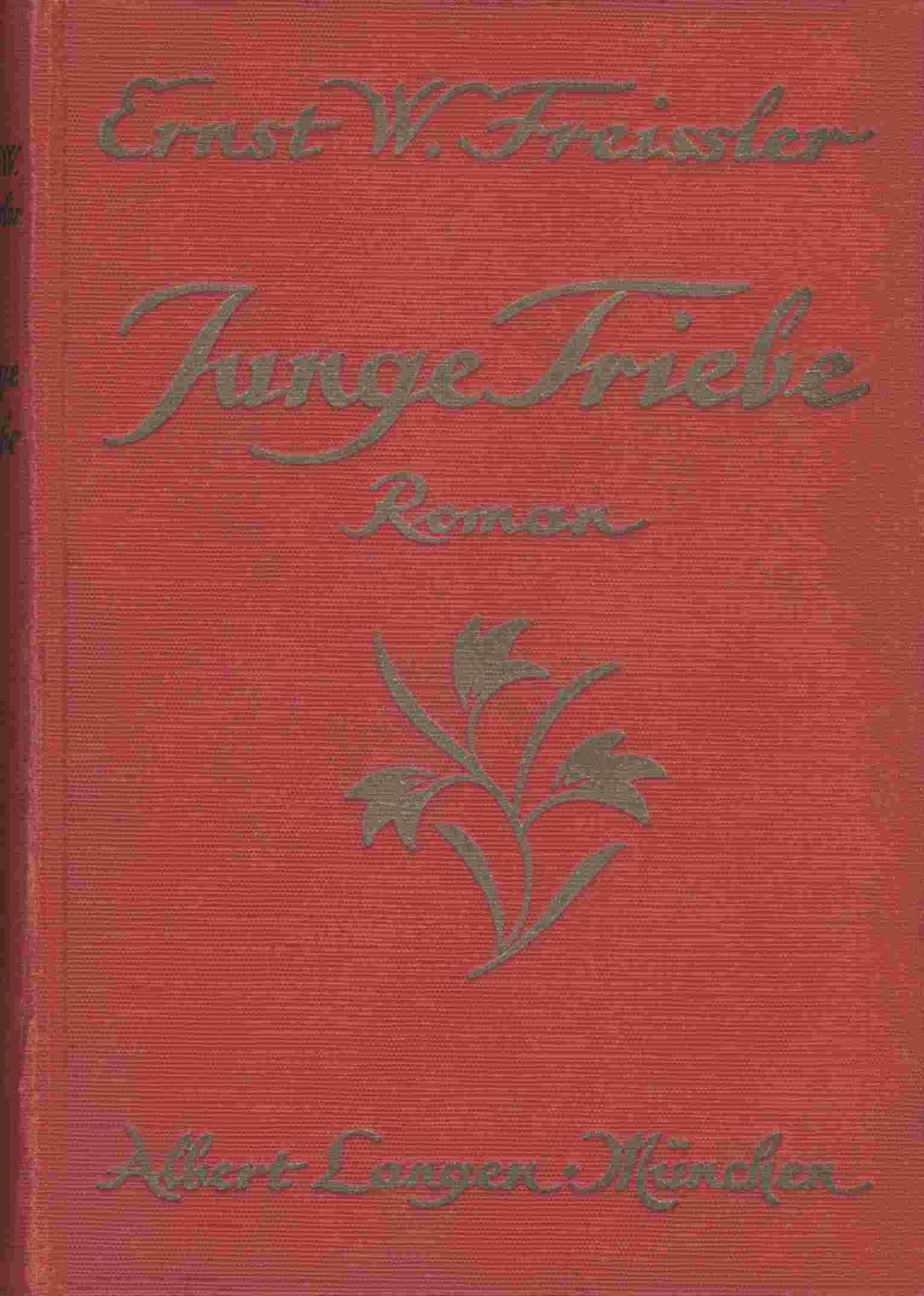 Junge Triebe: Roman cover