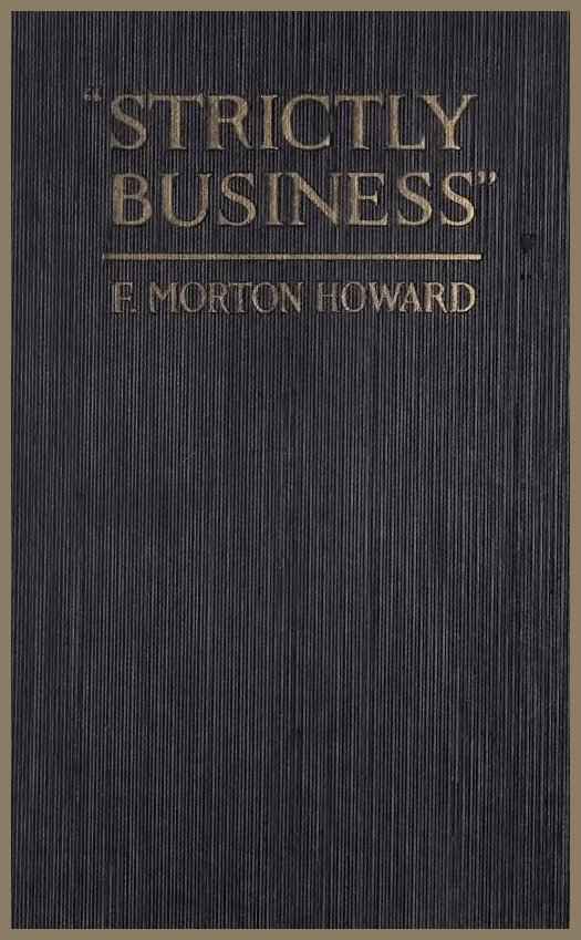 "Strictly Business" cover