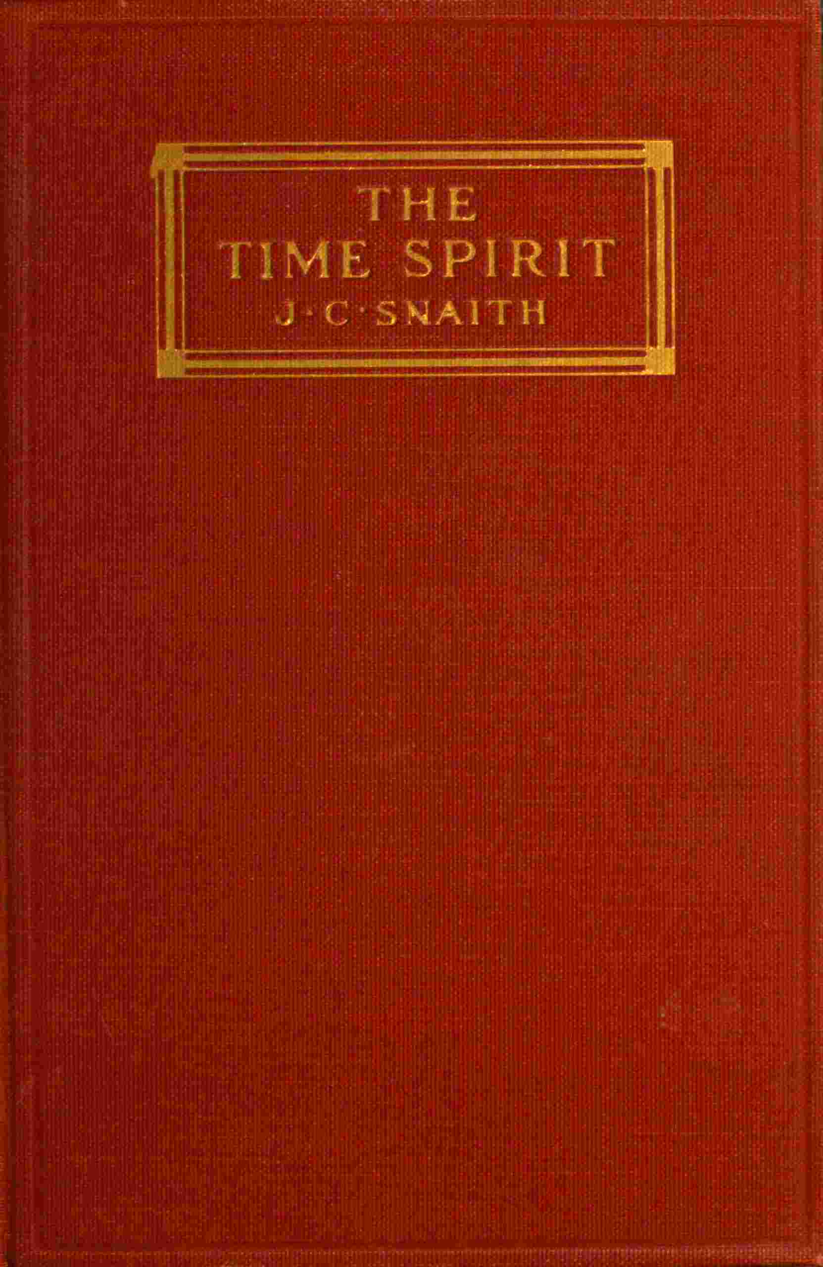 The time spirit: A romantic tale cover