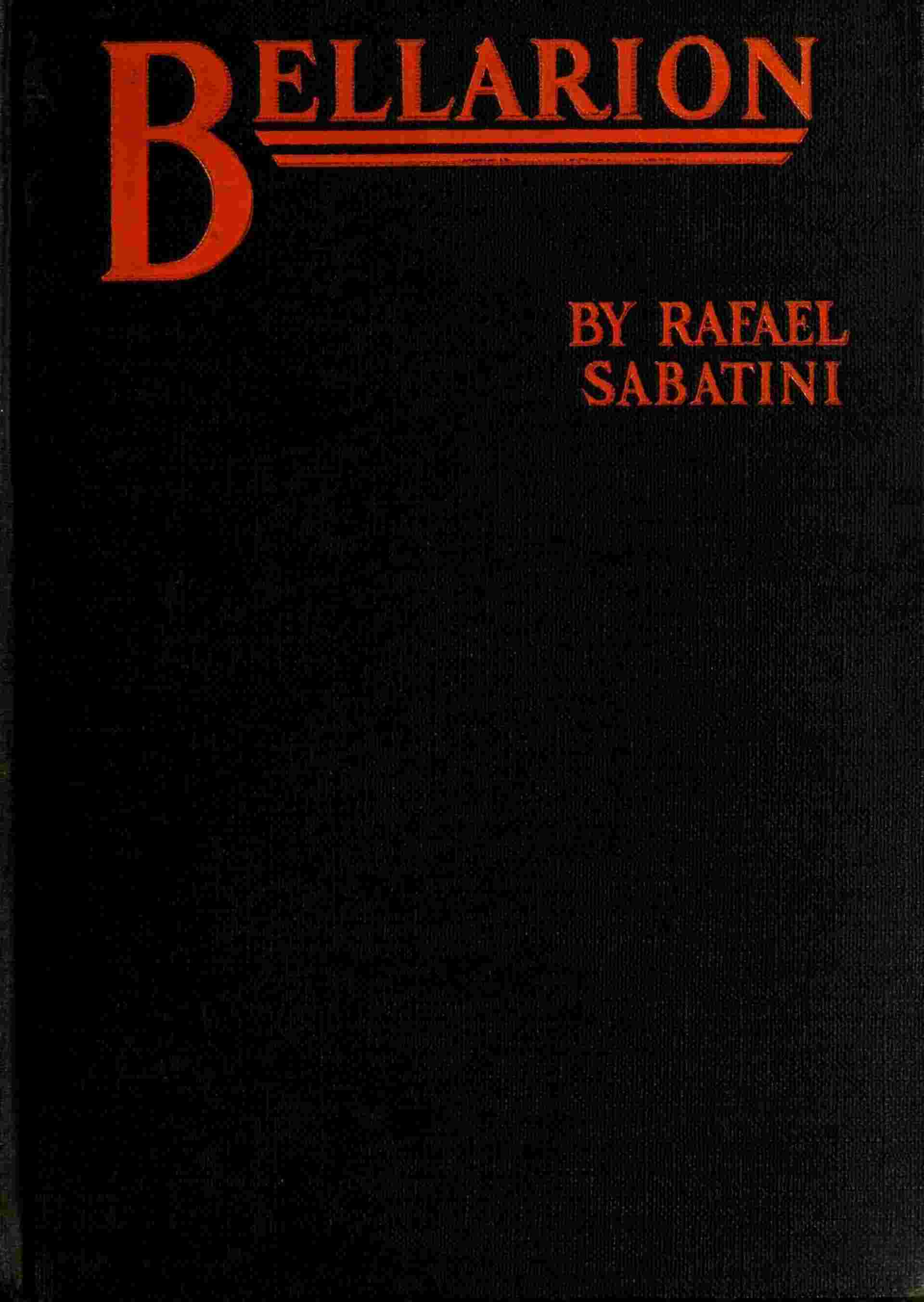 Bellarion the Fortunate cover