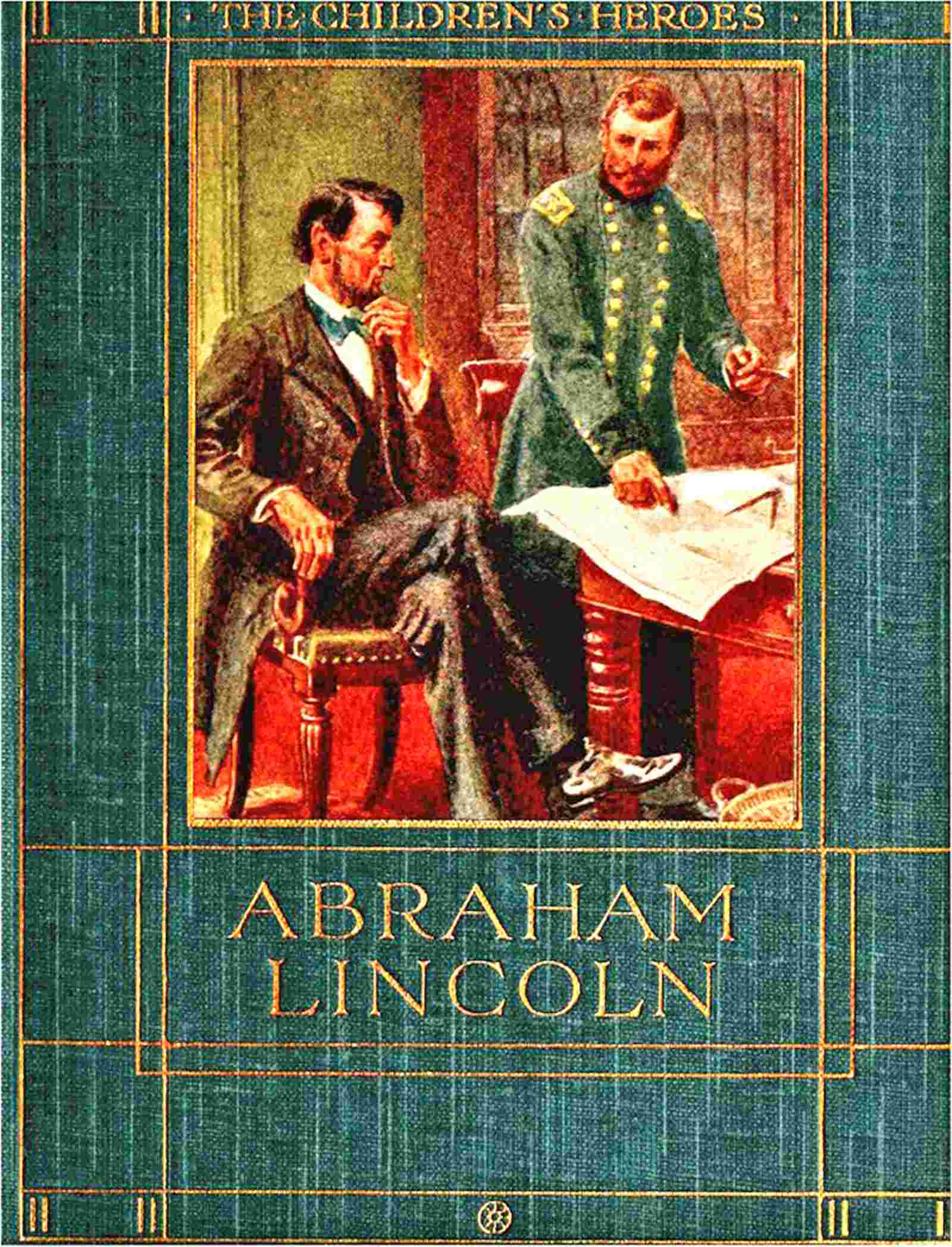 The story of Abraham Lincoln cover