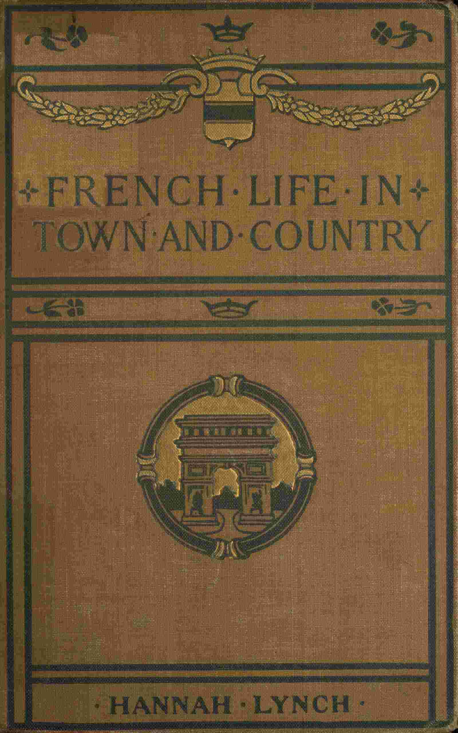 French life in town and country cover