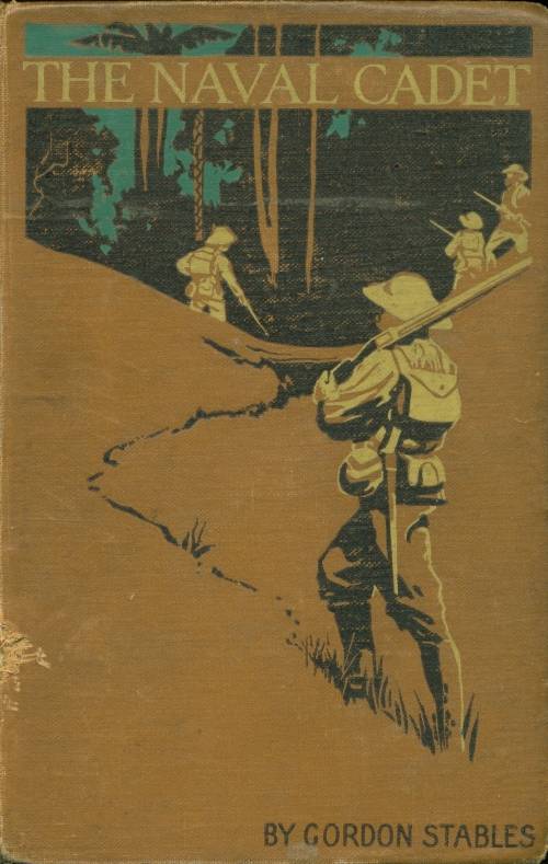 The naval cadet: A story of adventures on land and sea cover