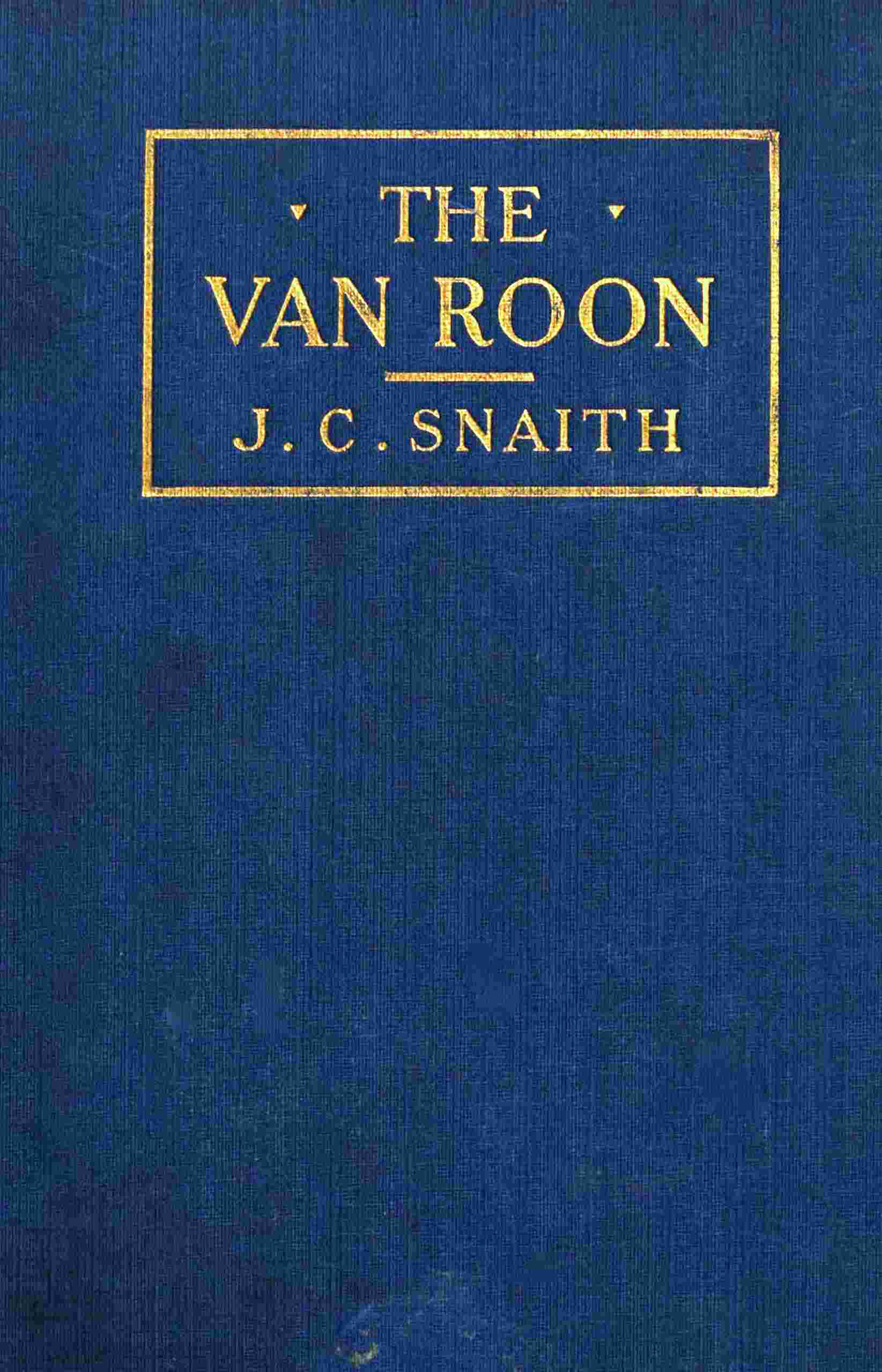 The Van Roon cover