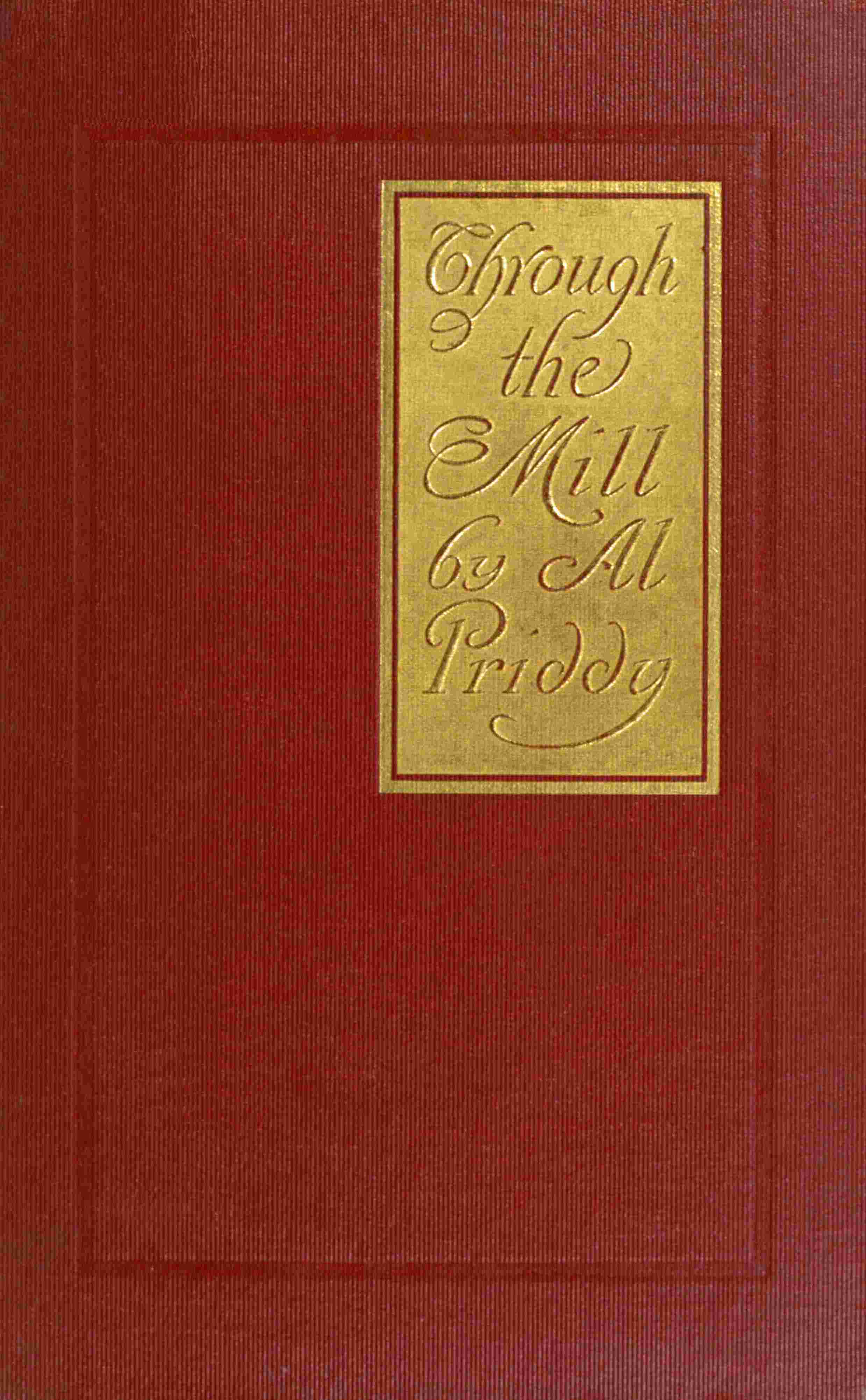 Through the mill: The life of a mill-boy cover