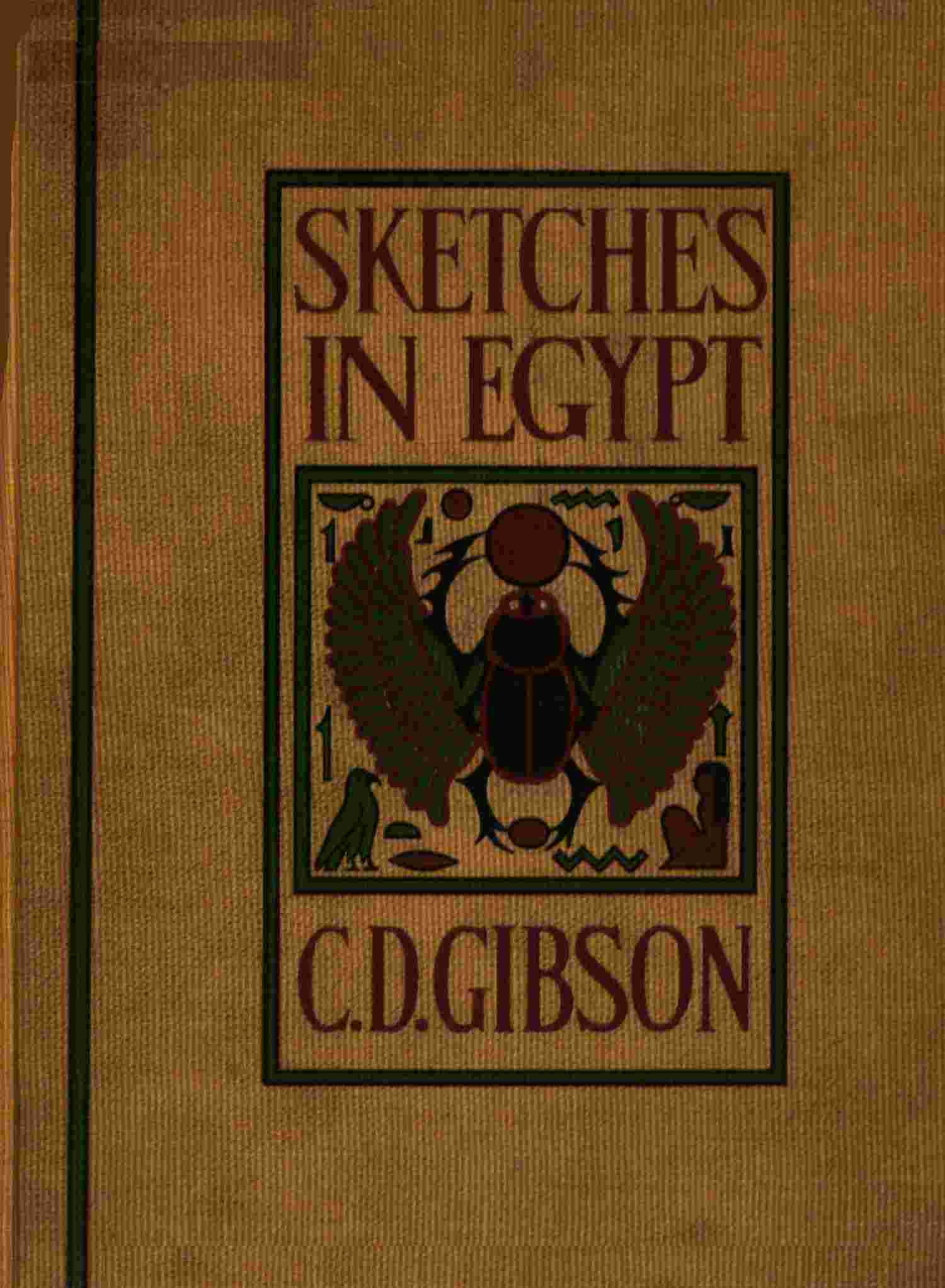 Sketches in Egypt cover
