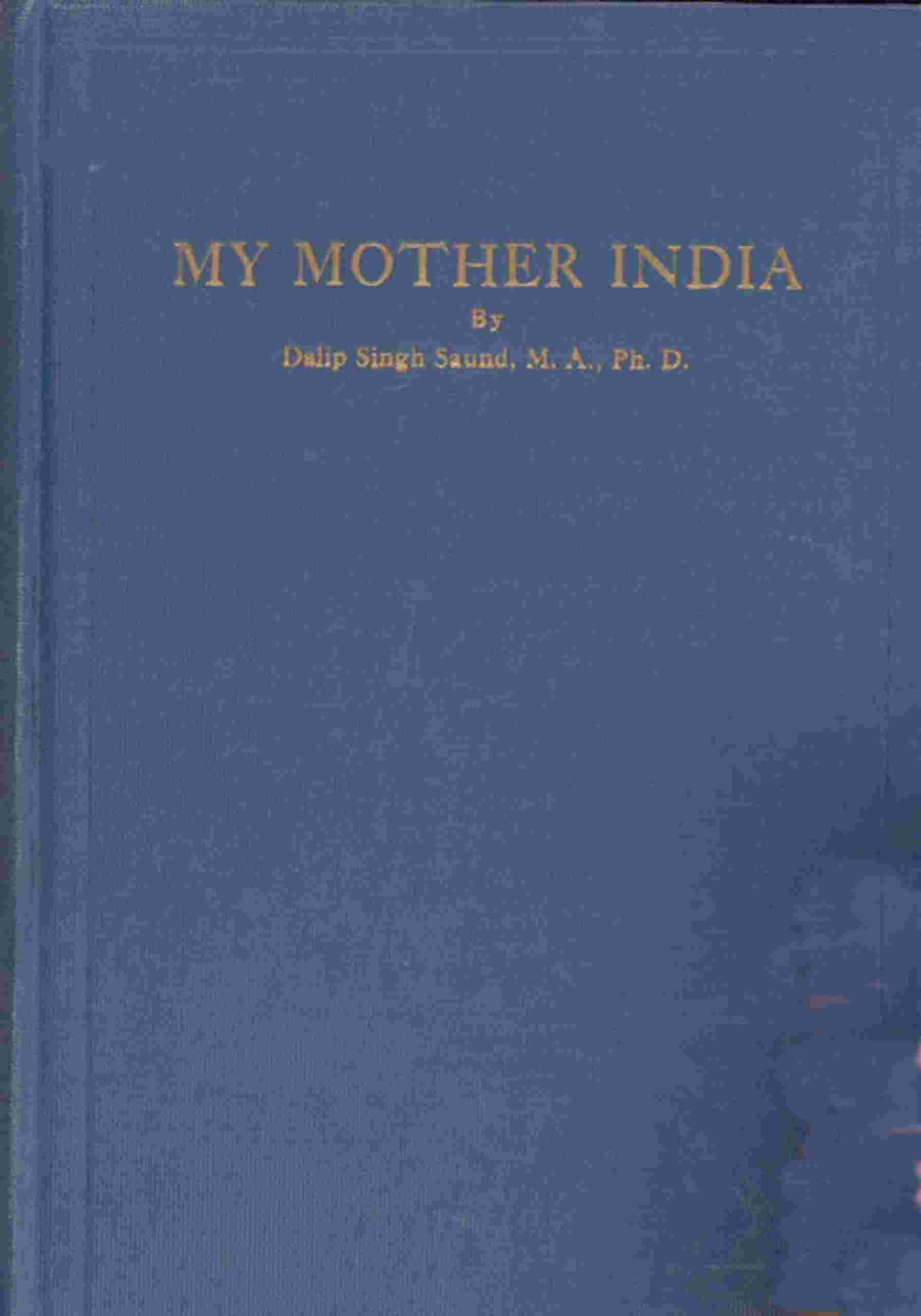 My mother India cover