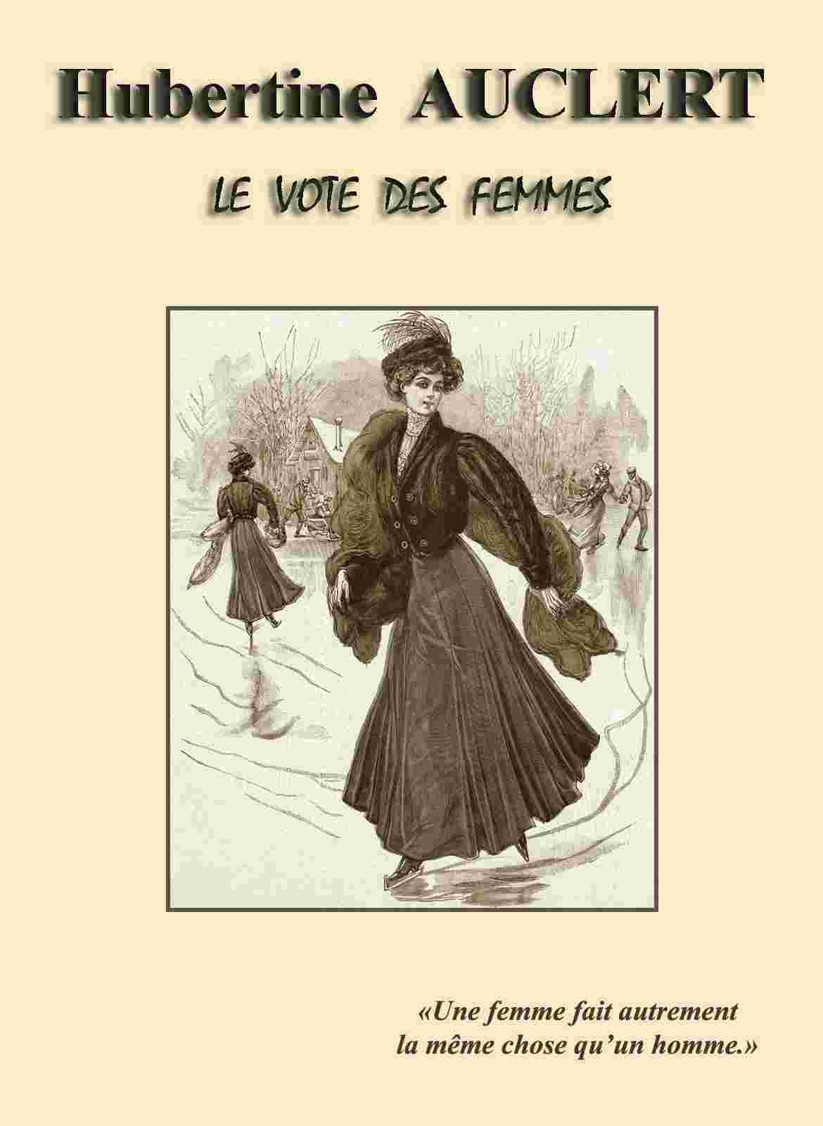 Le vote des femmes cover
