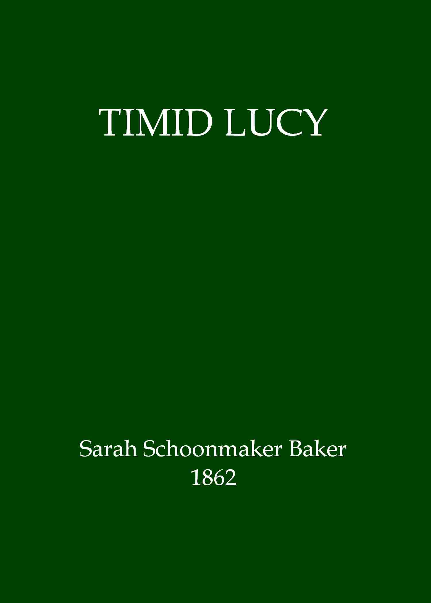 Timid Lucy cover