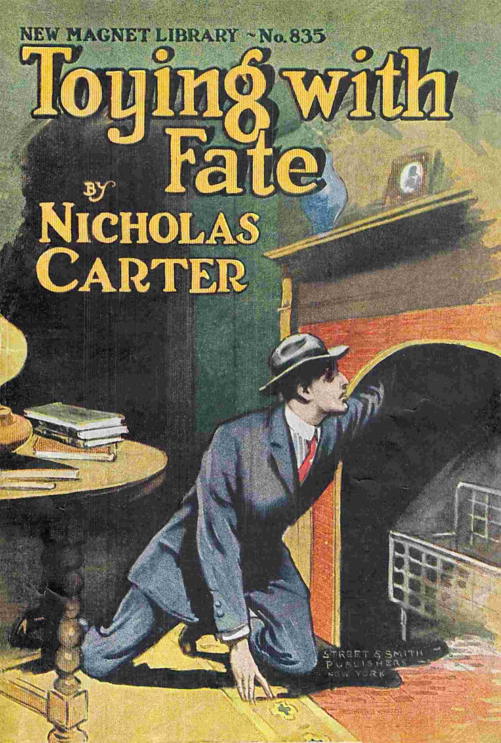 Toying with fate; or, Nick Carter's narrow shave cover
