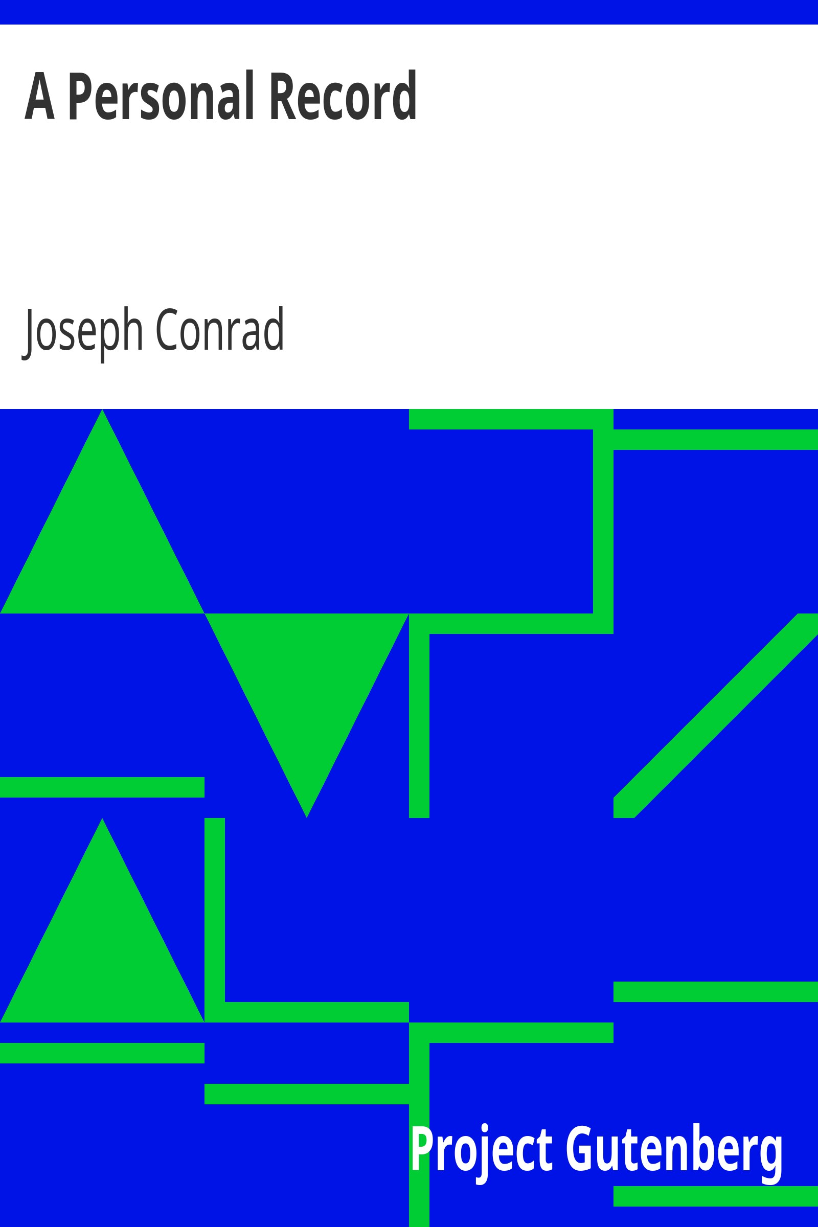 A Personal Record cover