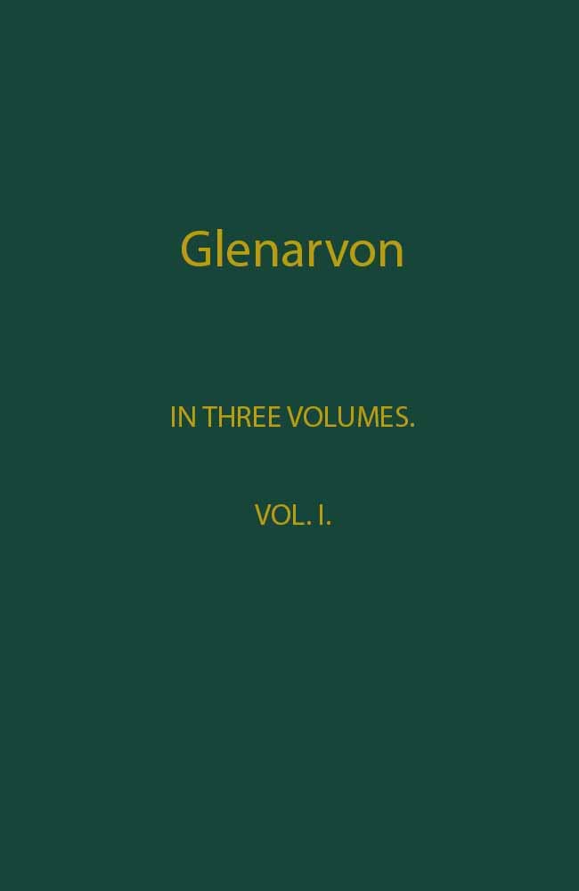Glenarvon, Volume 1 (of 3) cover