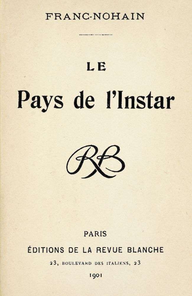 Le Pays de l'Instar cover
