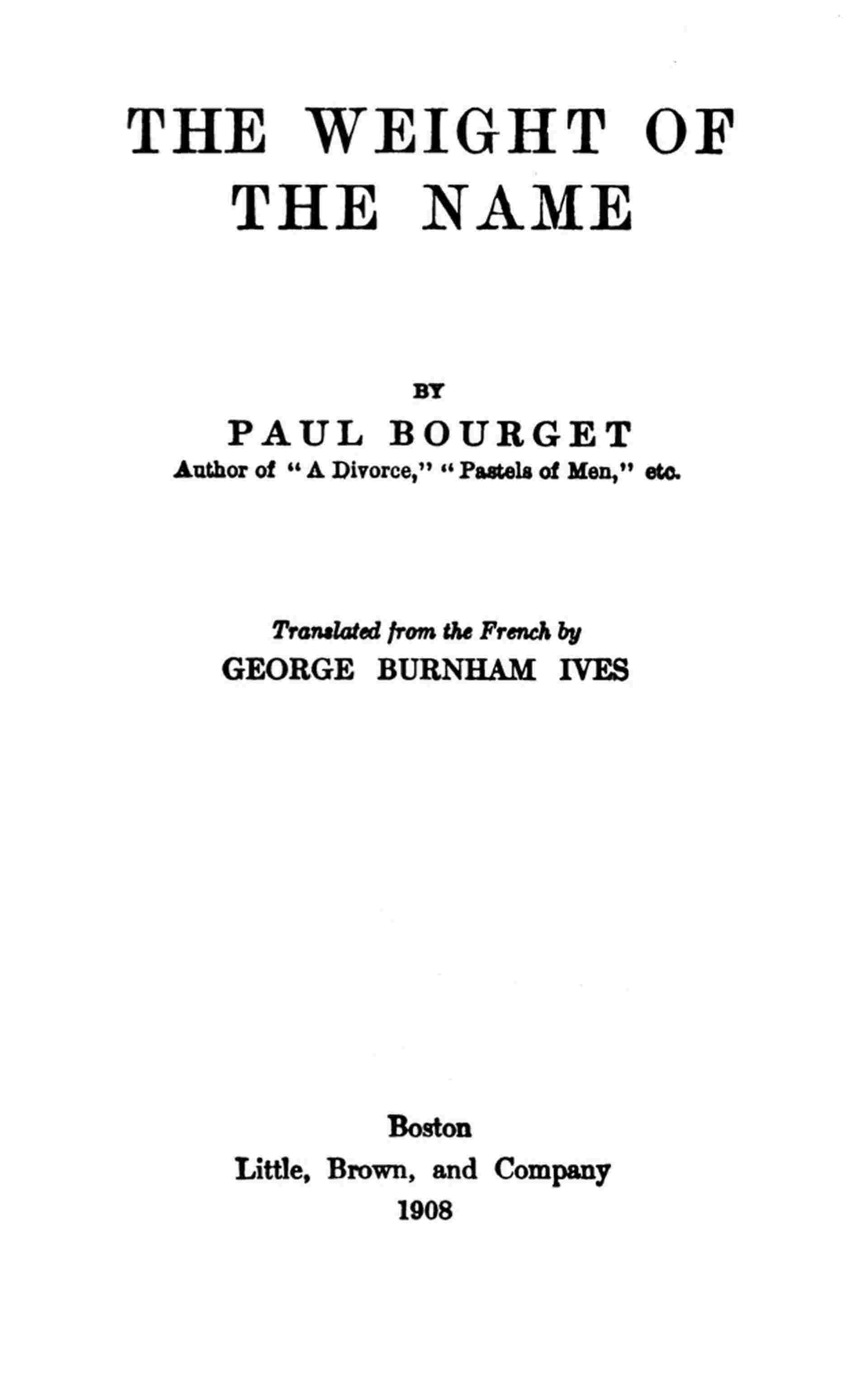 The weight of the name cover