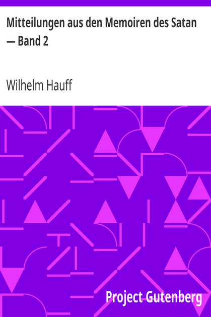 Mitteilungen aus den Memoiren des Satan — Band 2 cover