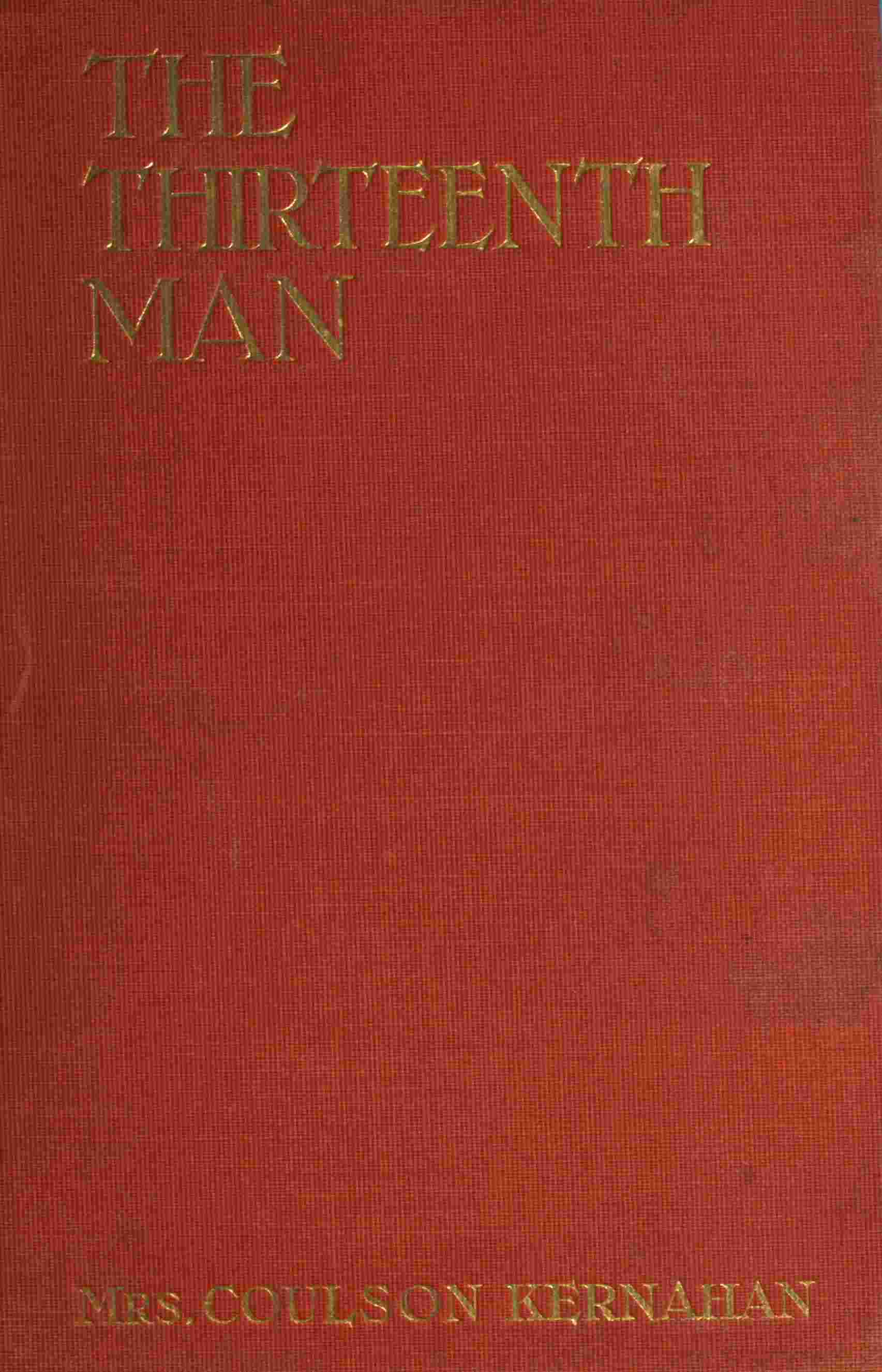 The Thirteenth Man cover