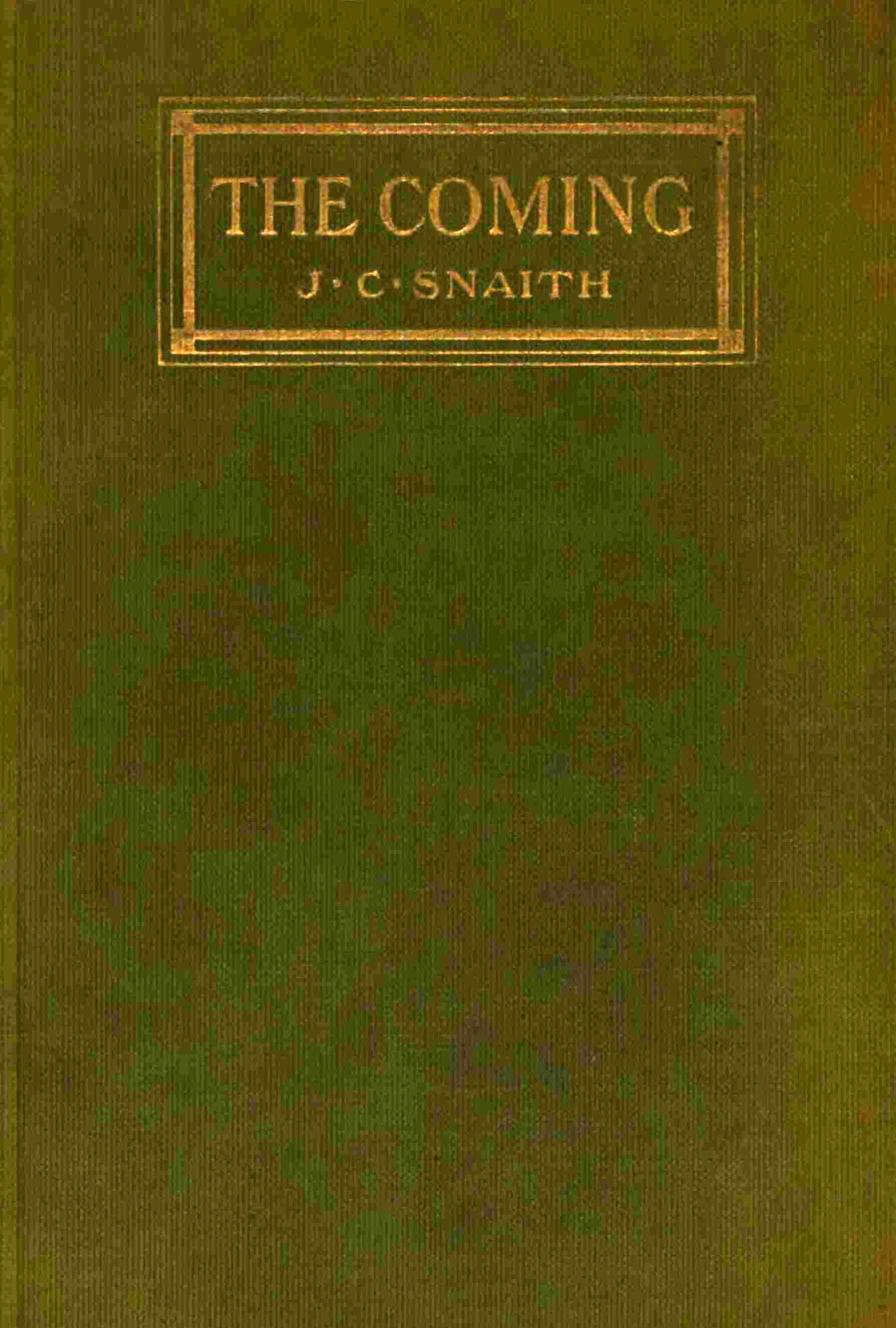 The coming cover