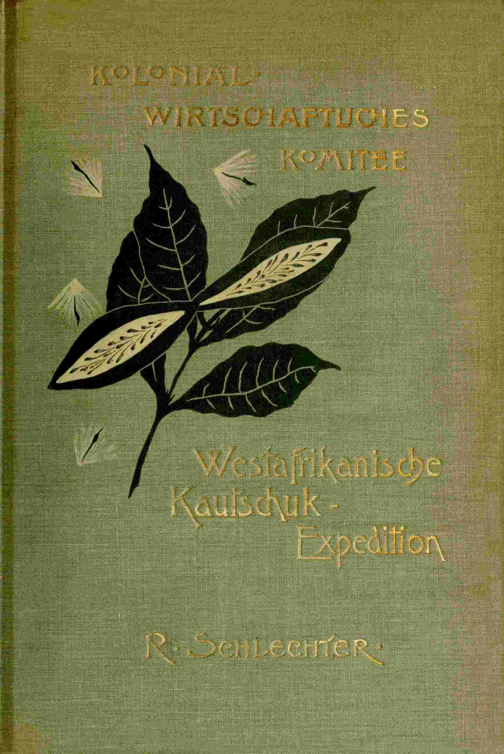 Westafrikanische Kautschuk-Expedition cover