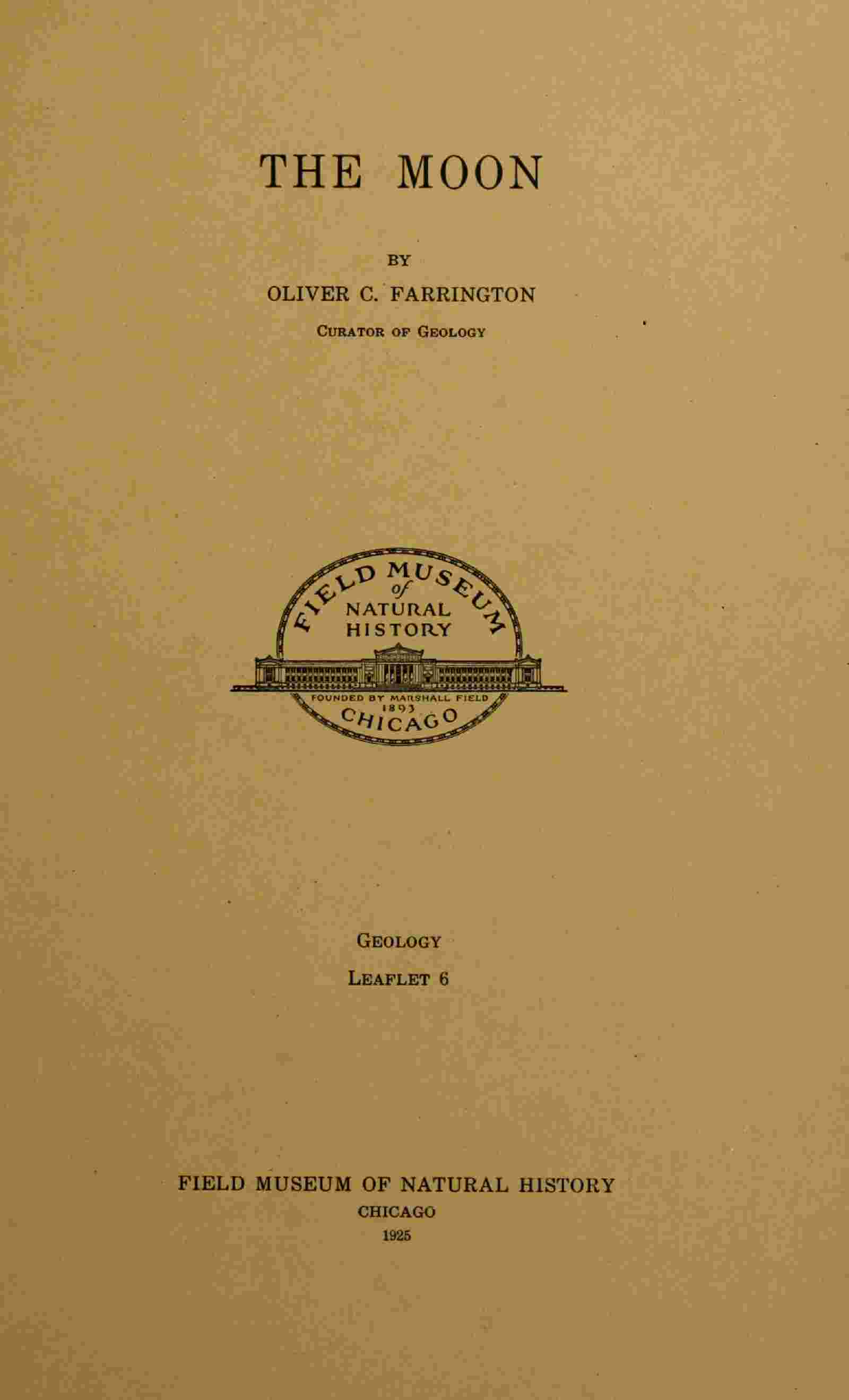 The Moon cover