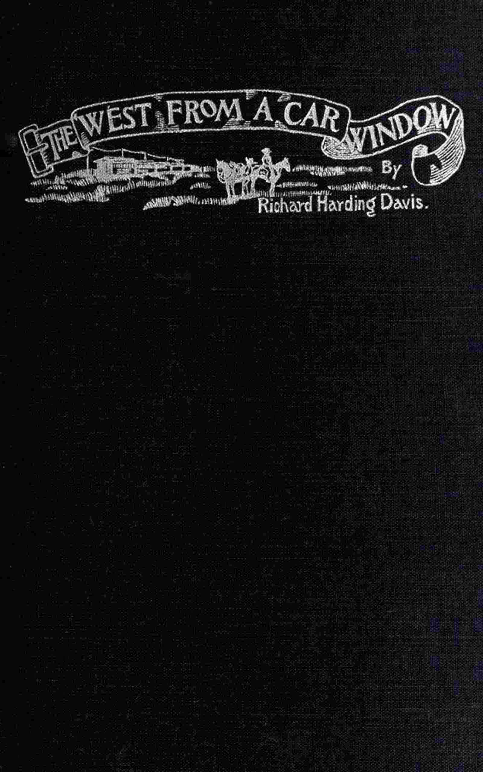 The West from a car window cover