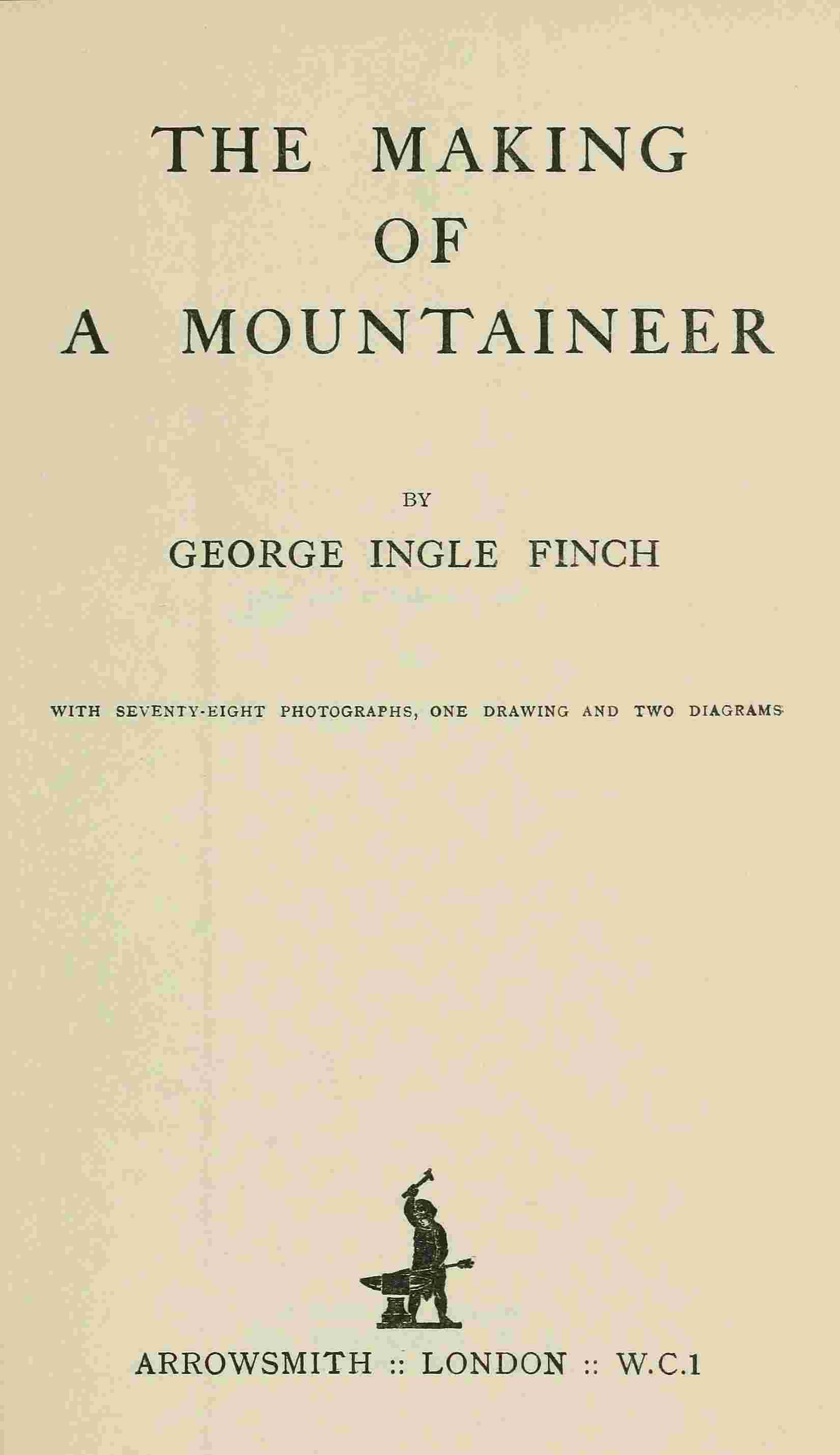 The making of a mountaineer cover