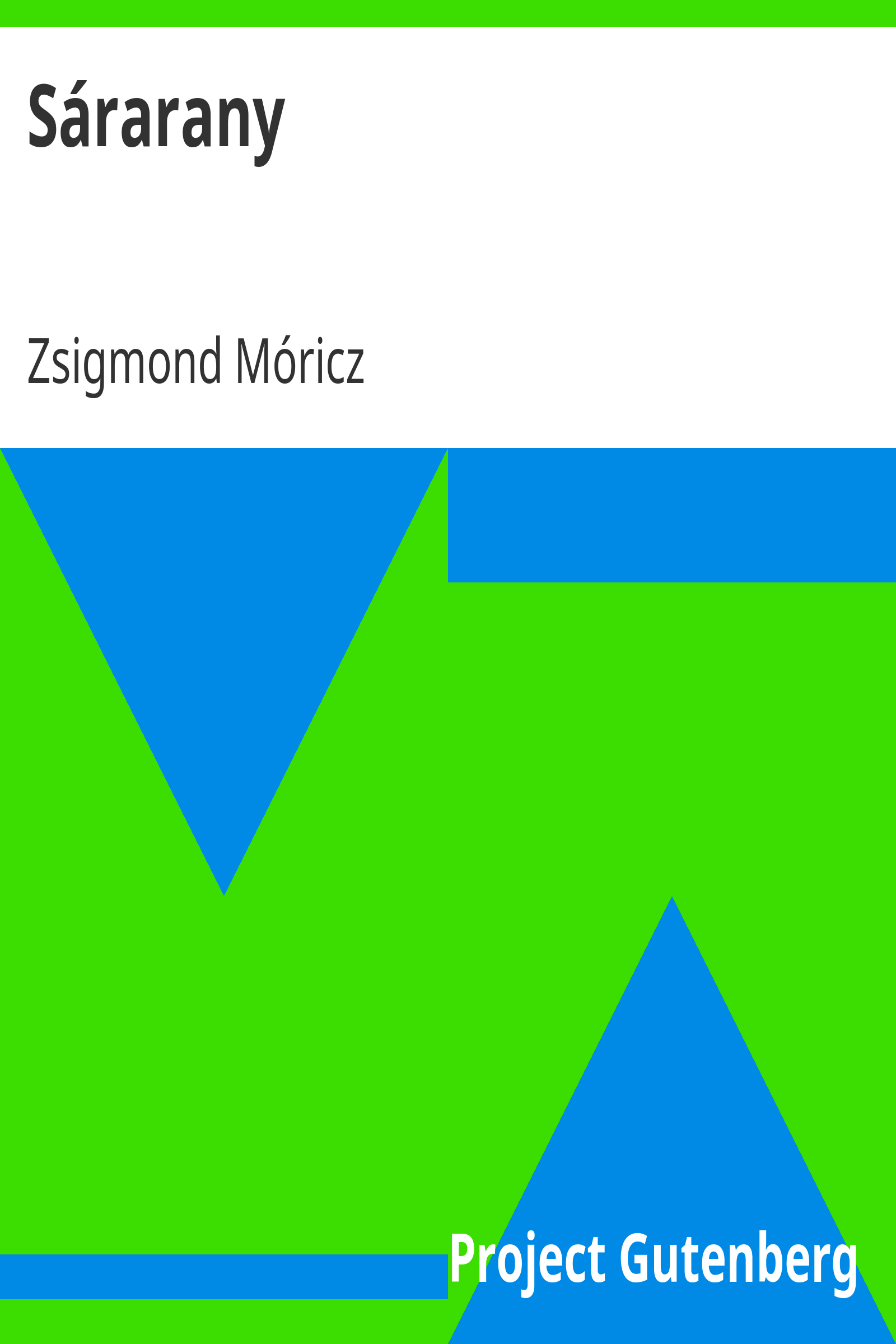Sárarany cover