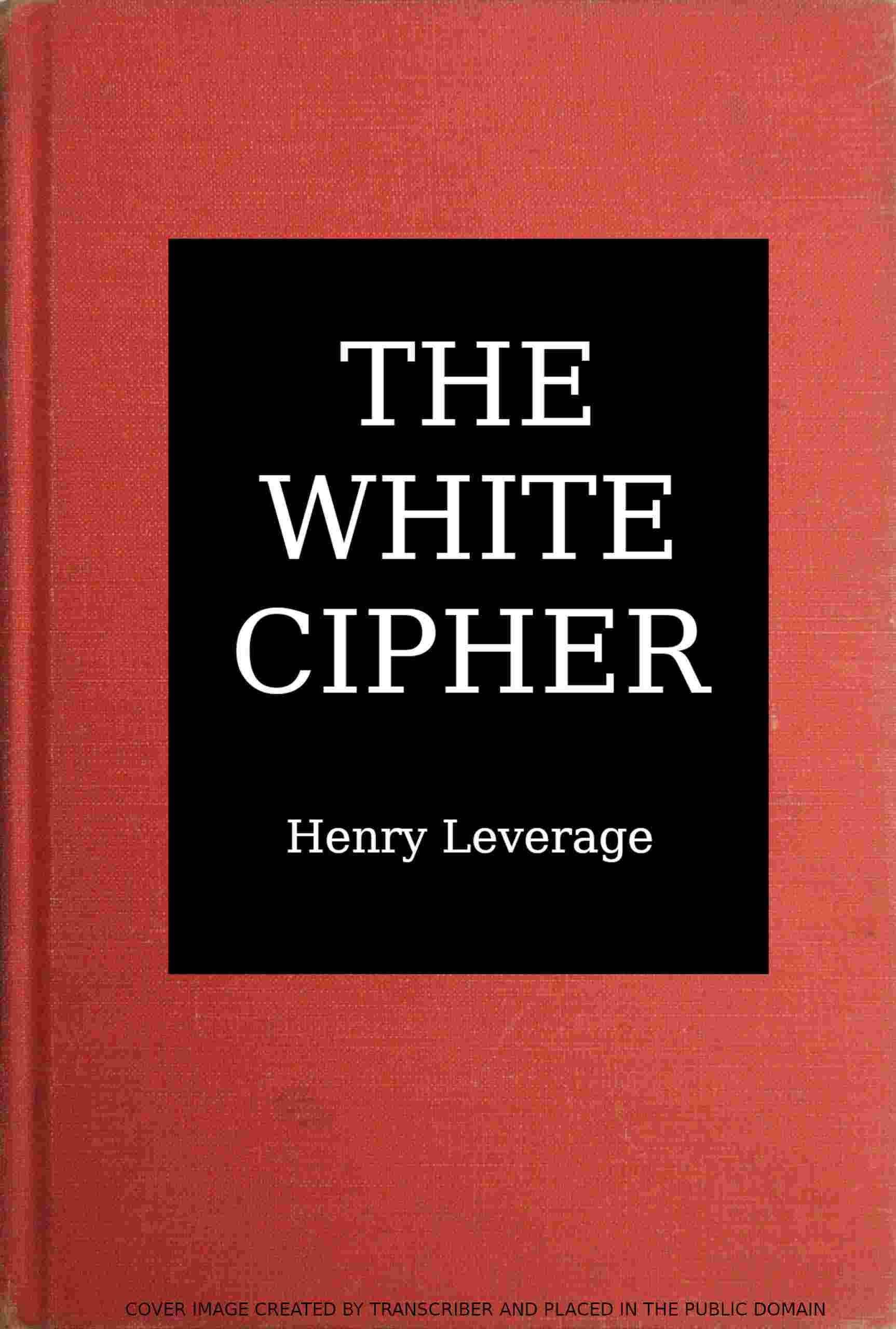 The white cipher cover
