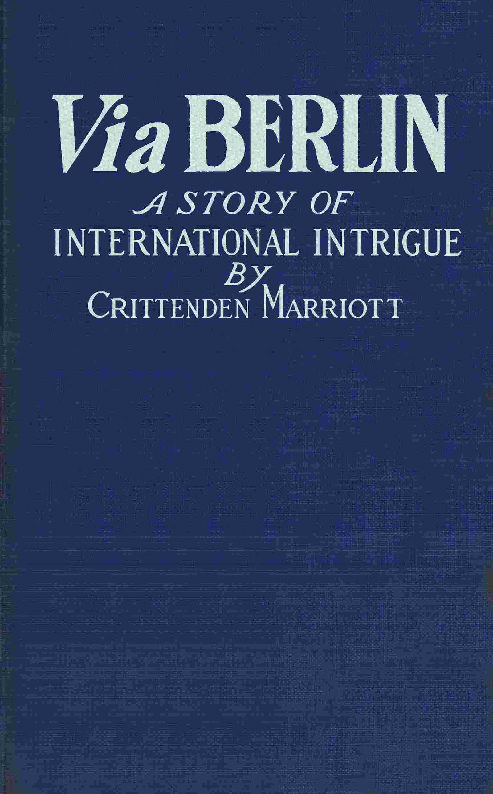 Via Berlin cover