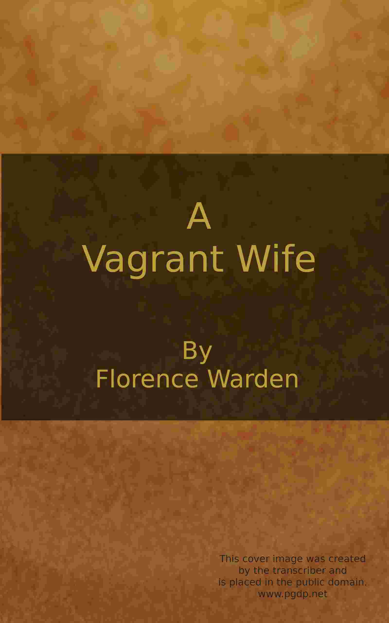 A vagrant wife cover