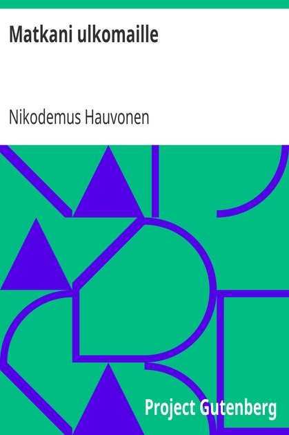 Matkani ulkomaille cover