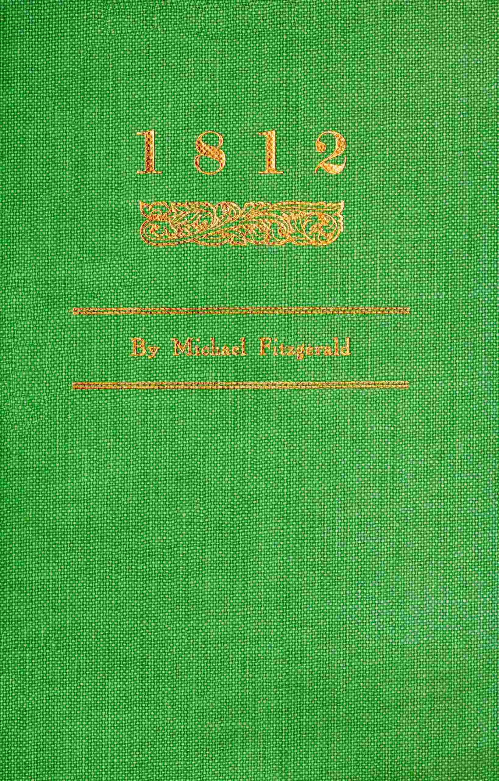 1812: A tale of Cape Cod cover