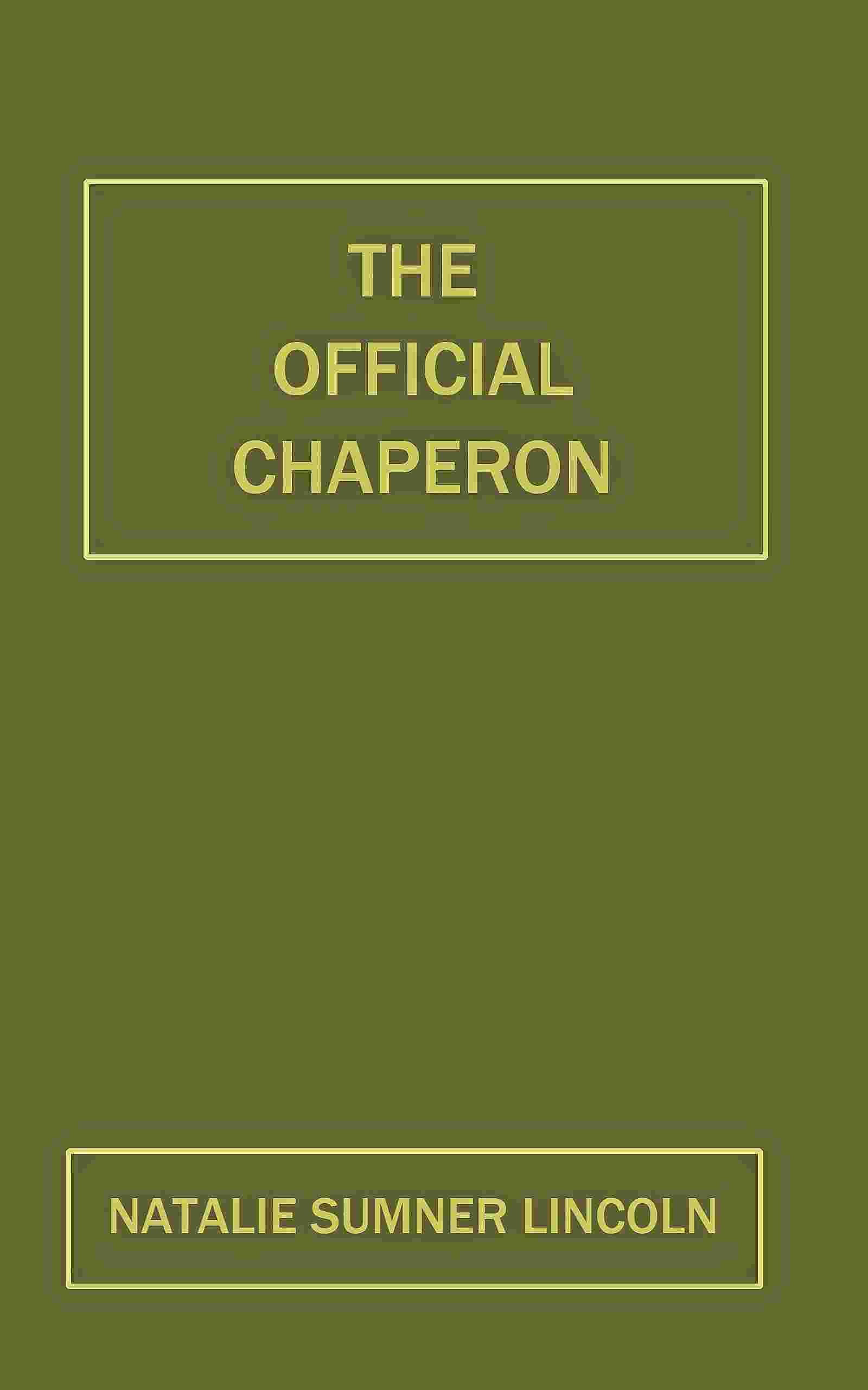 The official chaperon cover