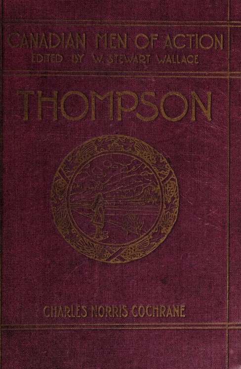 David Thompson, the explorer cover