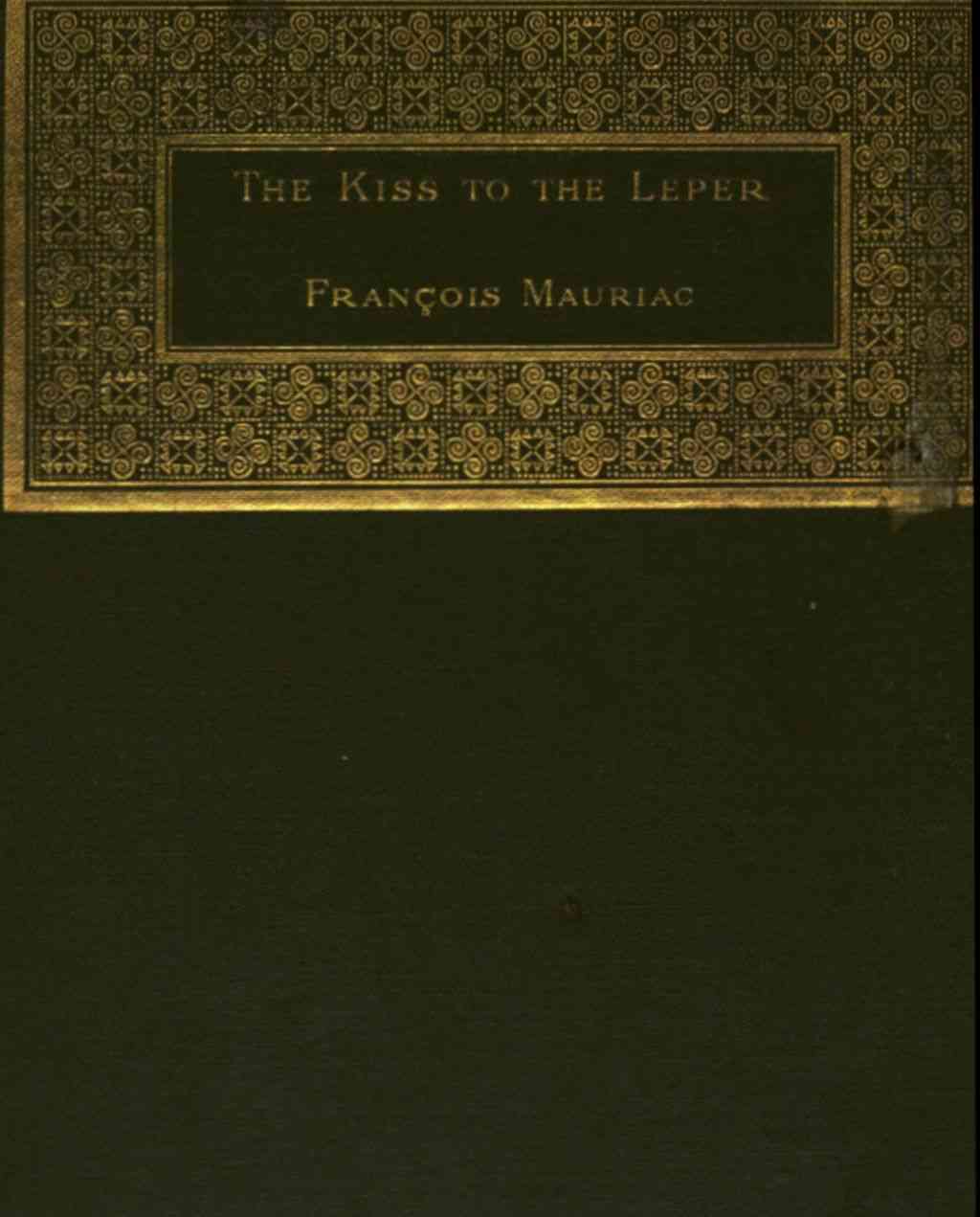 The kiss to the leper cover