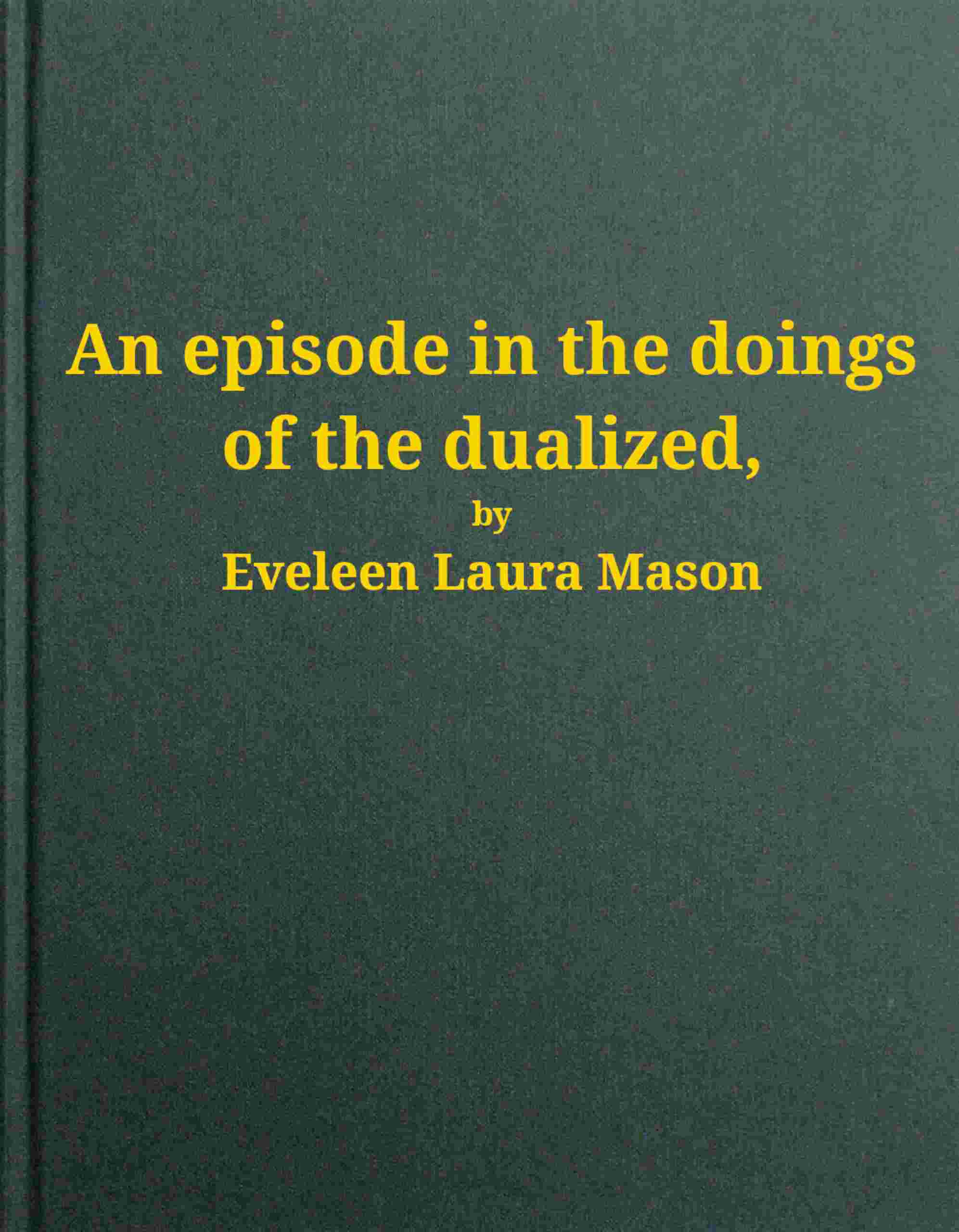 An episode in the doings of the dualized cover
