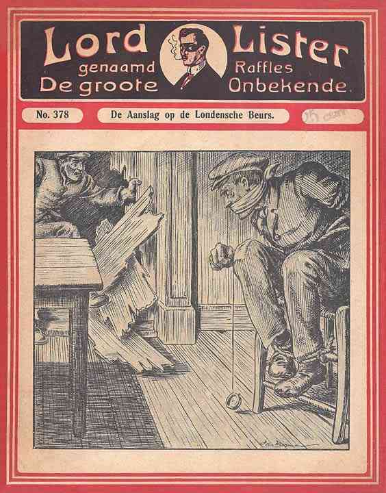 Lord Lister No. 0378: De Aanslag op de Londensche Beurs cover