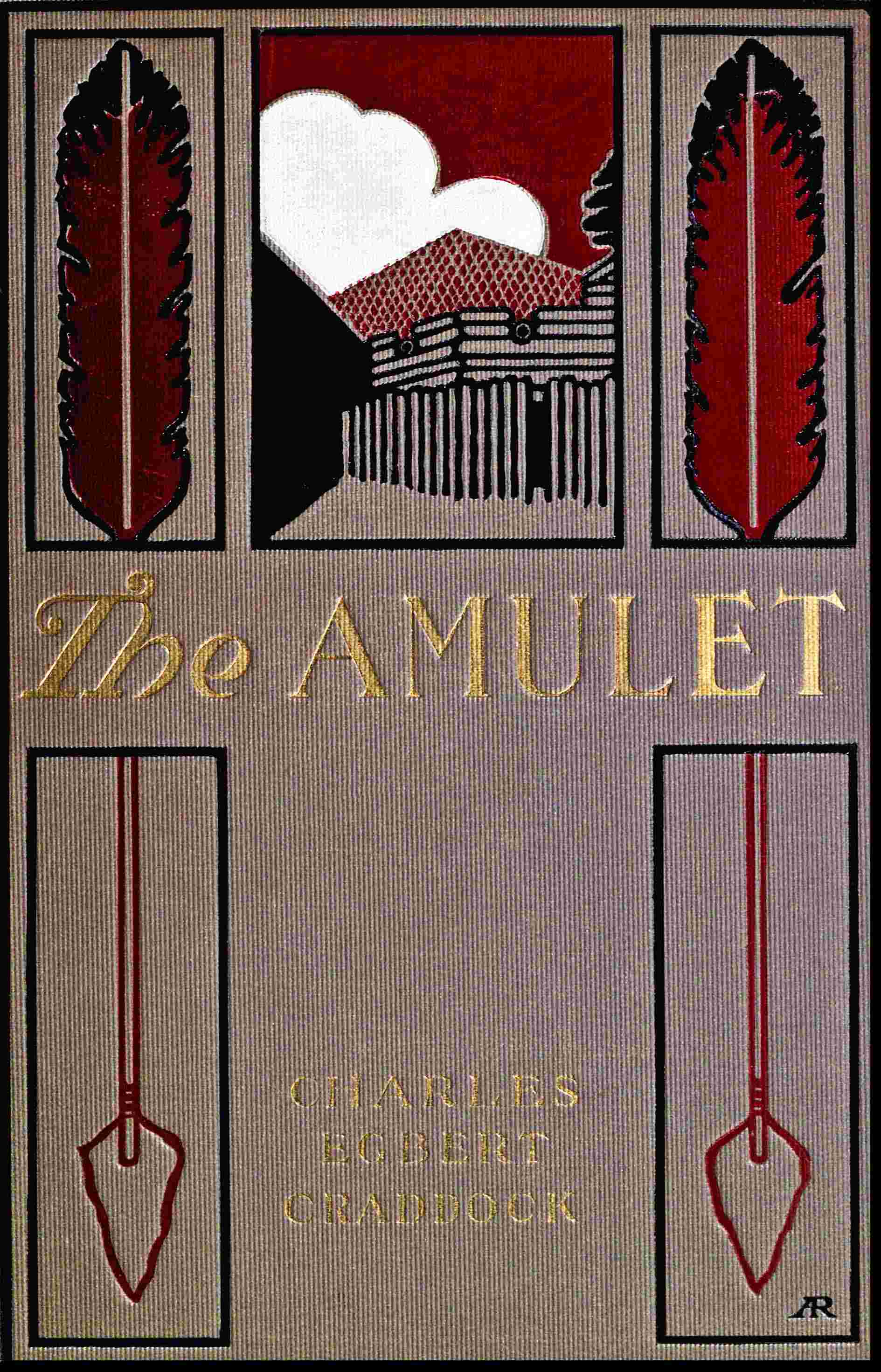 The amulet: A novel cover