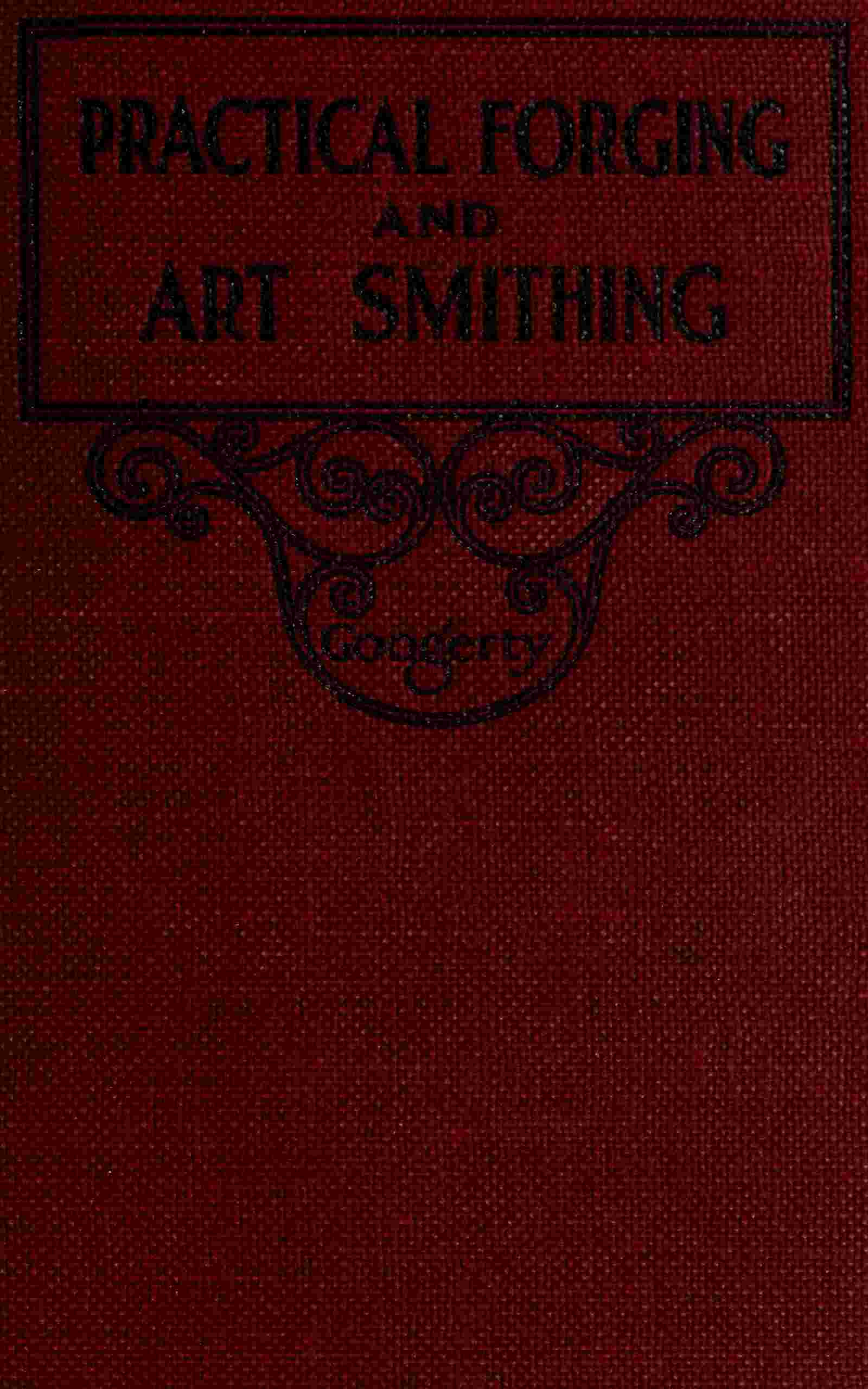 Practical forging and art smithing cover