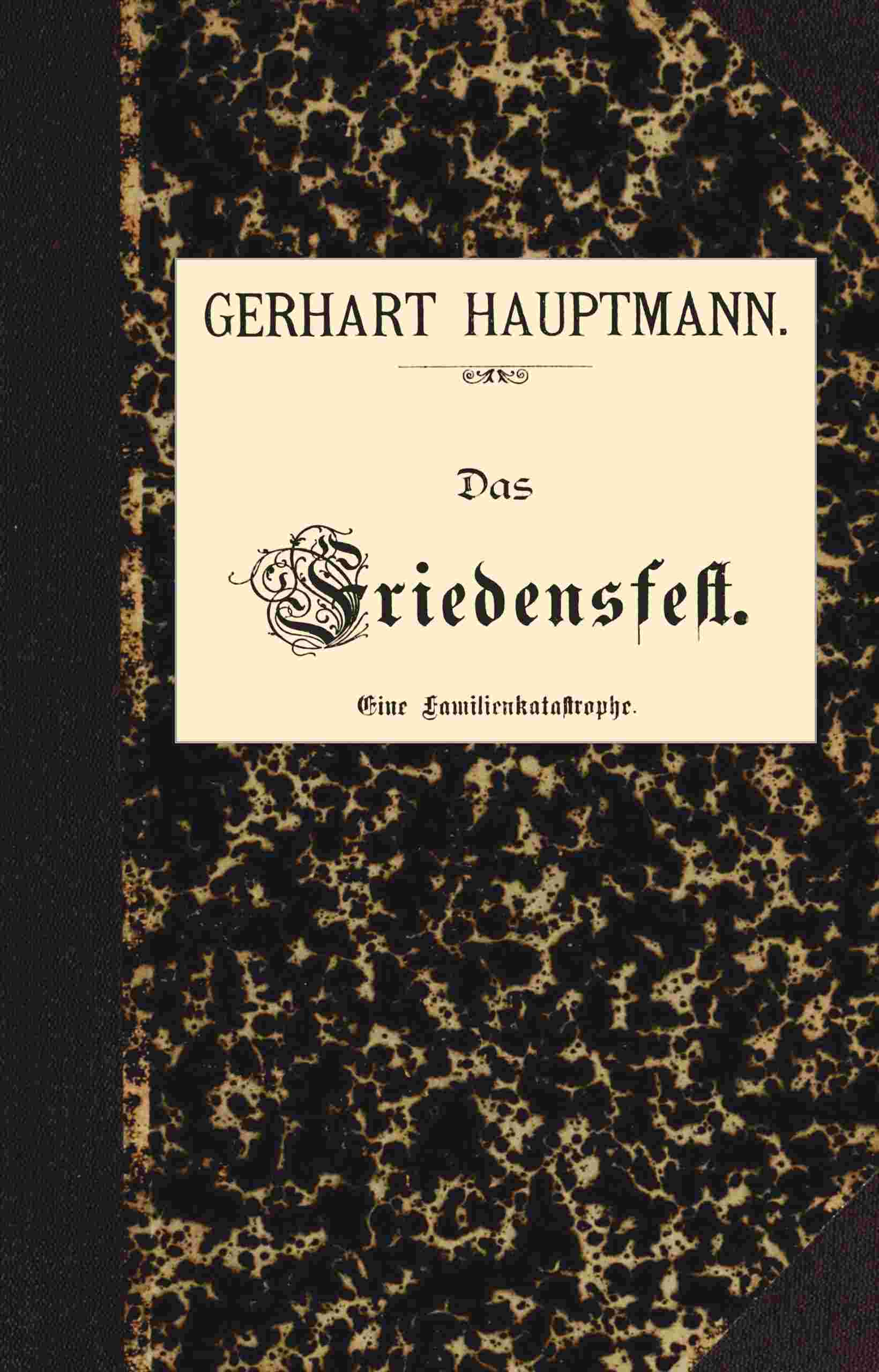 Das Friedensfest cover