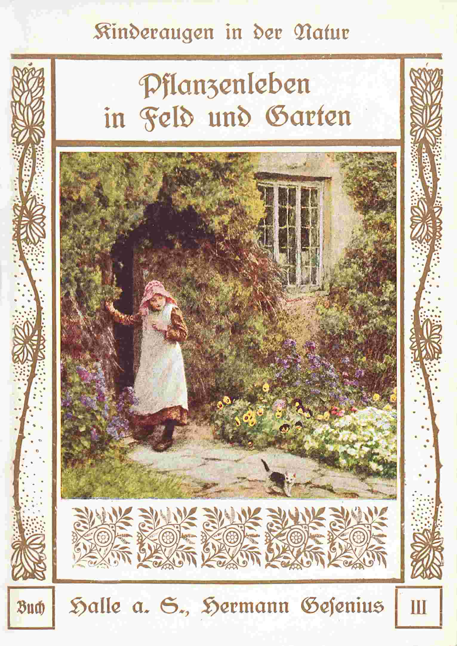 Pflanzenleben in Feld und Garten cover